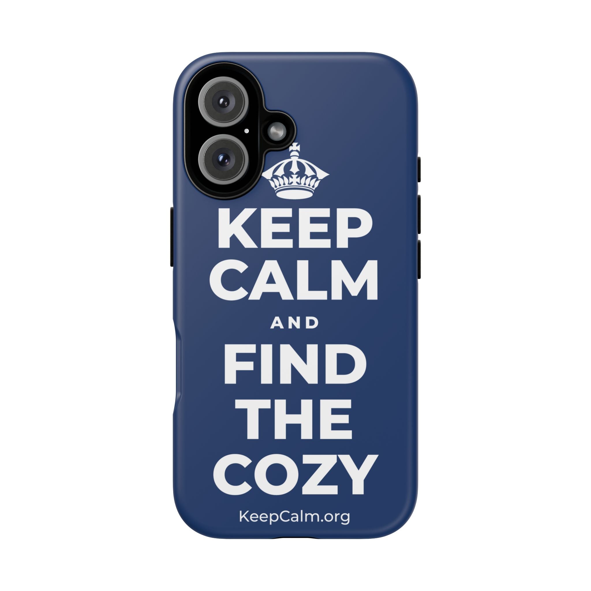 KEEP CALM AND FIND THE COZY Phone Case