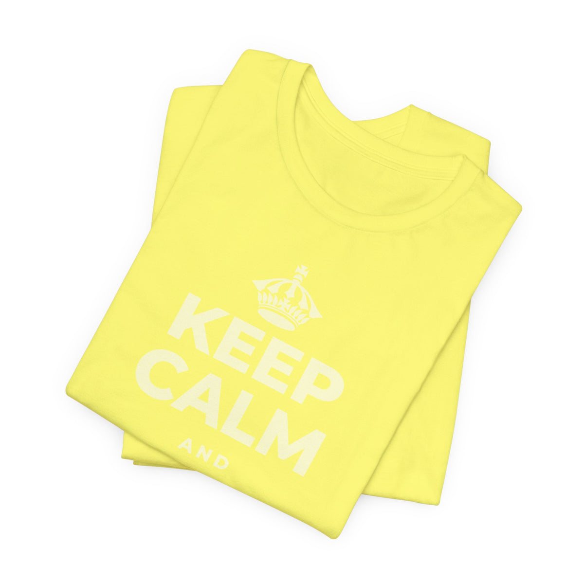 KEEP CALM AND 지금을 음미해요 T-Shirt (Soft Cream–Heather Mauve)