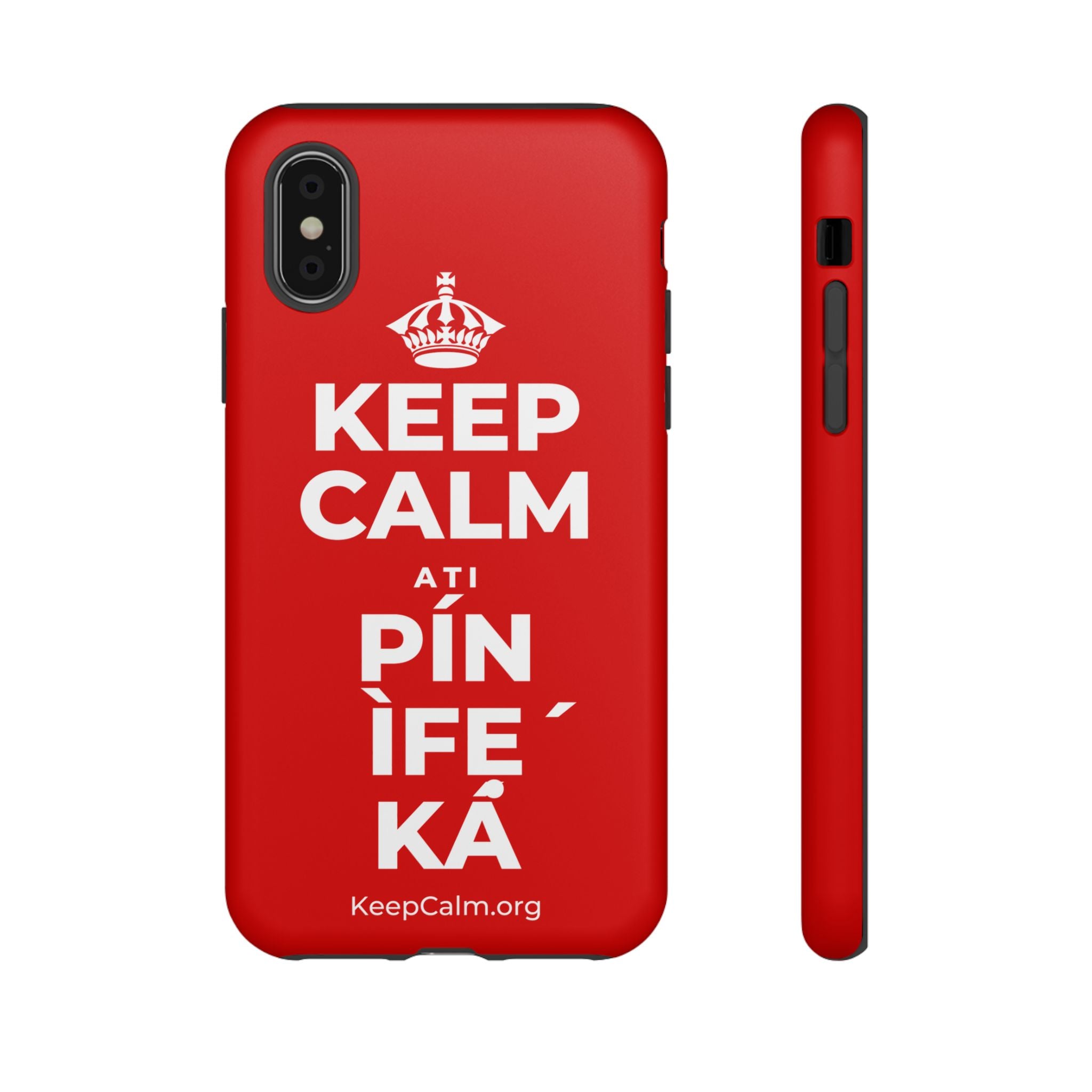 KEEP CALM ATI PÍN ÌFẸ́ KÁ Phone Case