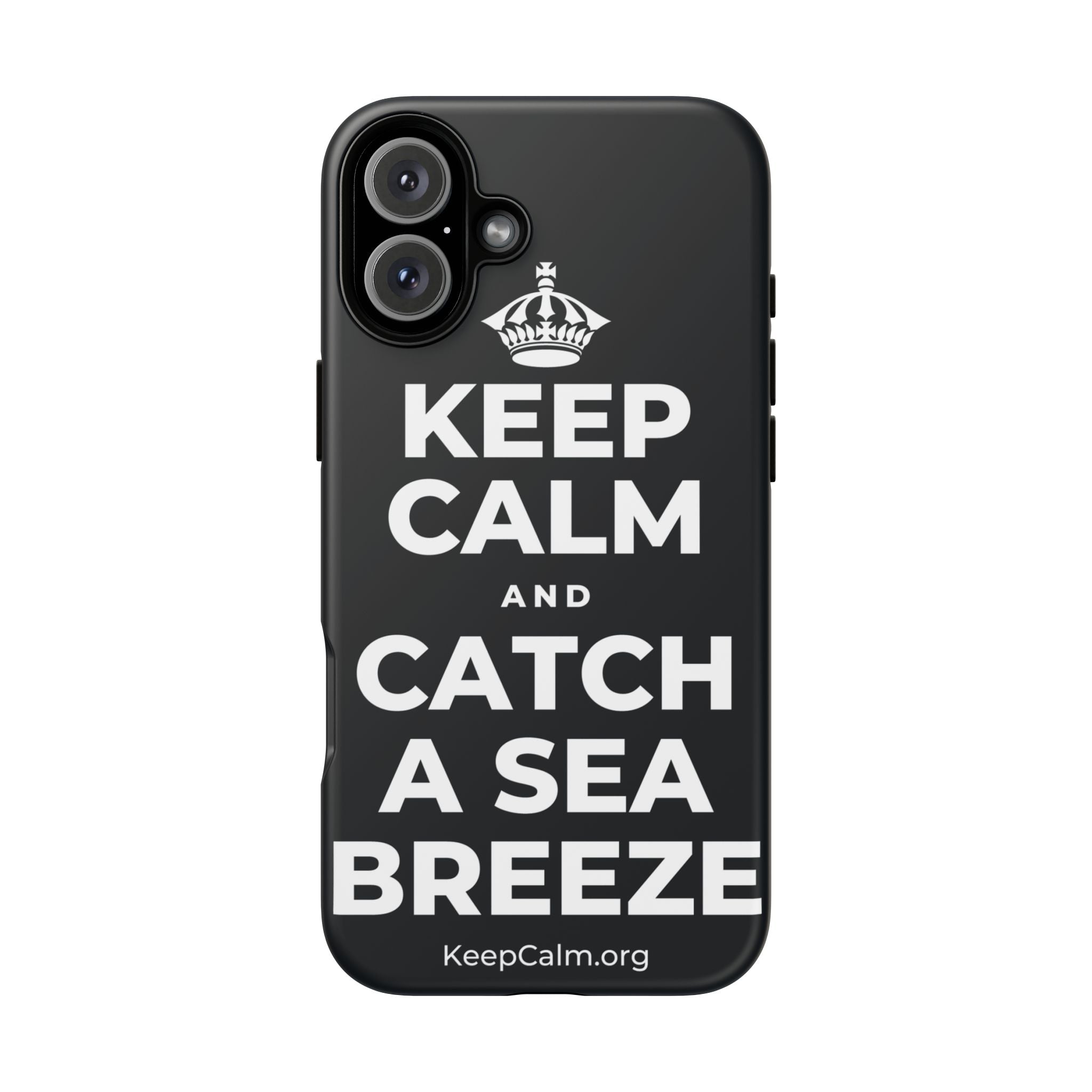 KEEP CALM AND CATCH A SEA BREEZE Phone Case (Dark)
