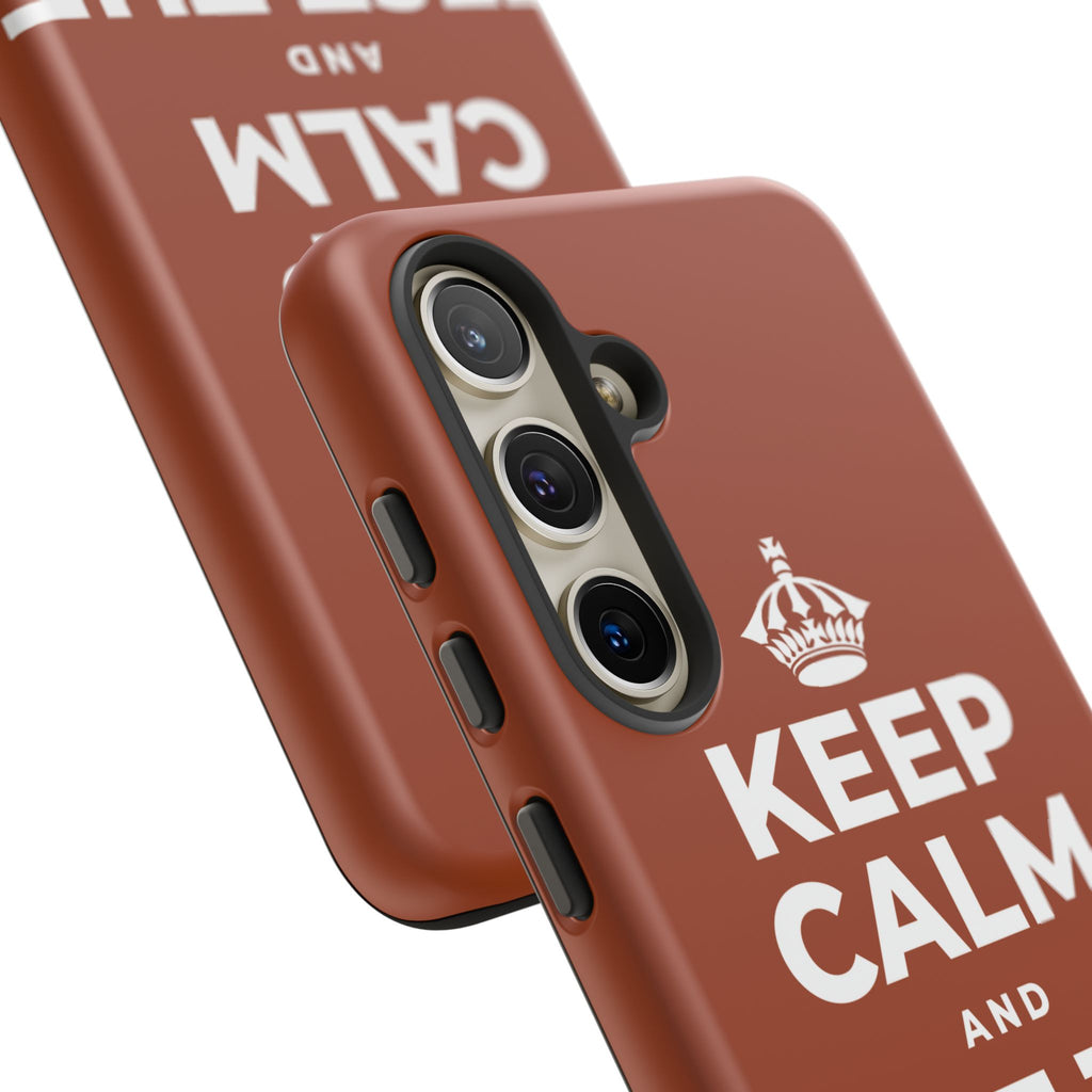 KEEP CALM AND TEST THE WATERS Phone Case