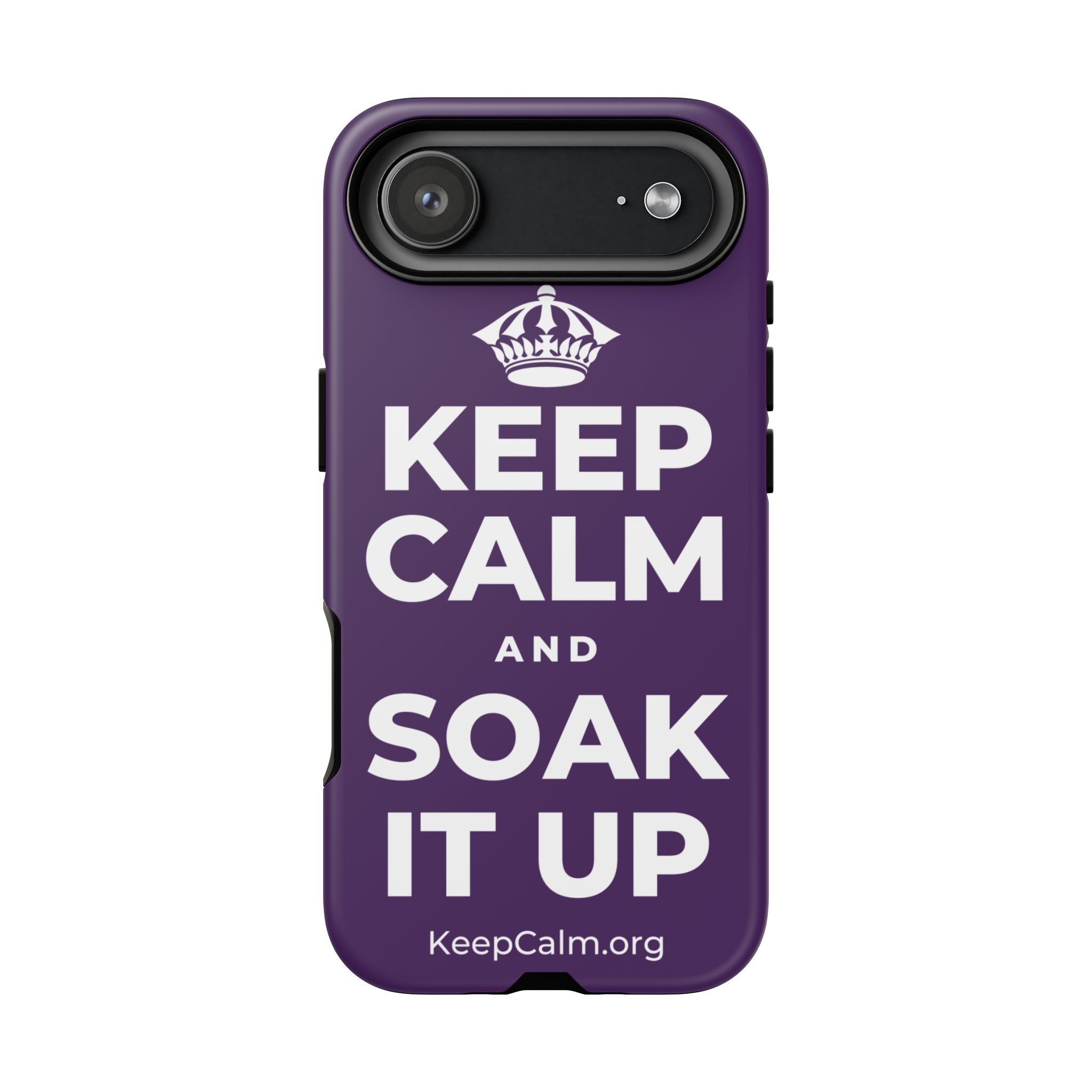 KEEP CALM AND SOAK IT UP Phone Case