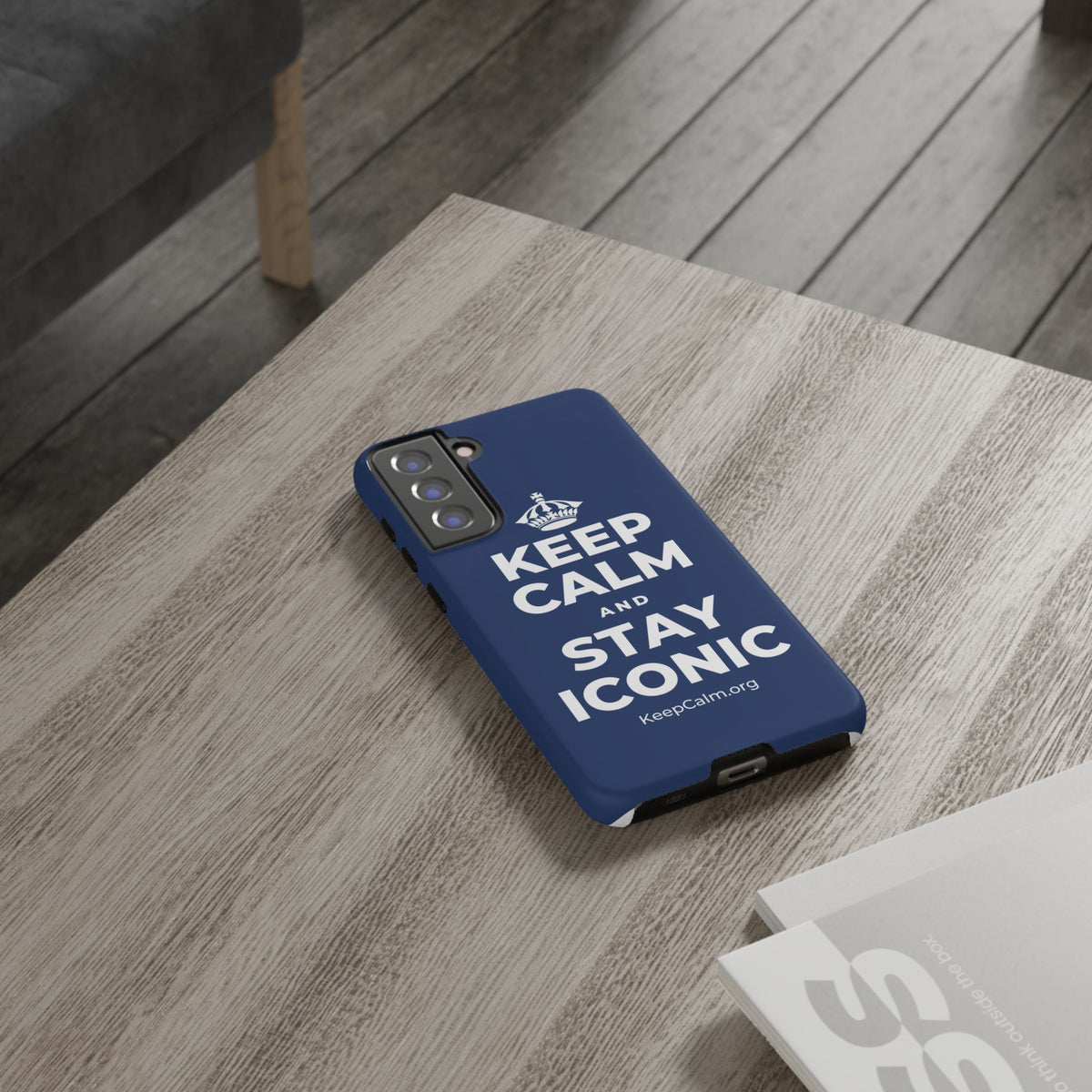 KEEP CALM AND STAY ICONIC Phone Case