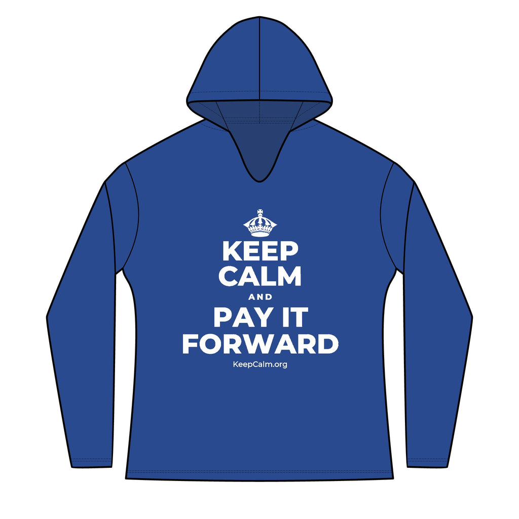 KEEP CALM AND PAY IT FORWARD Women's Long Sleeve Hoodie