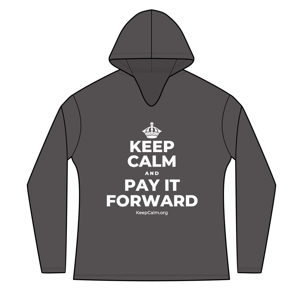 KEEP CALM AND PAY IT FORWARD Women's Long Sleeve Hoodie