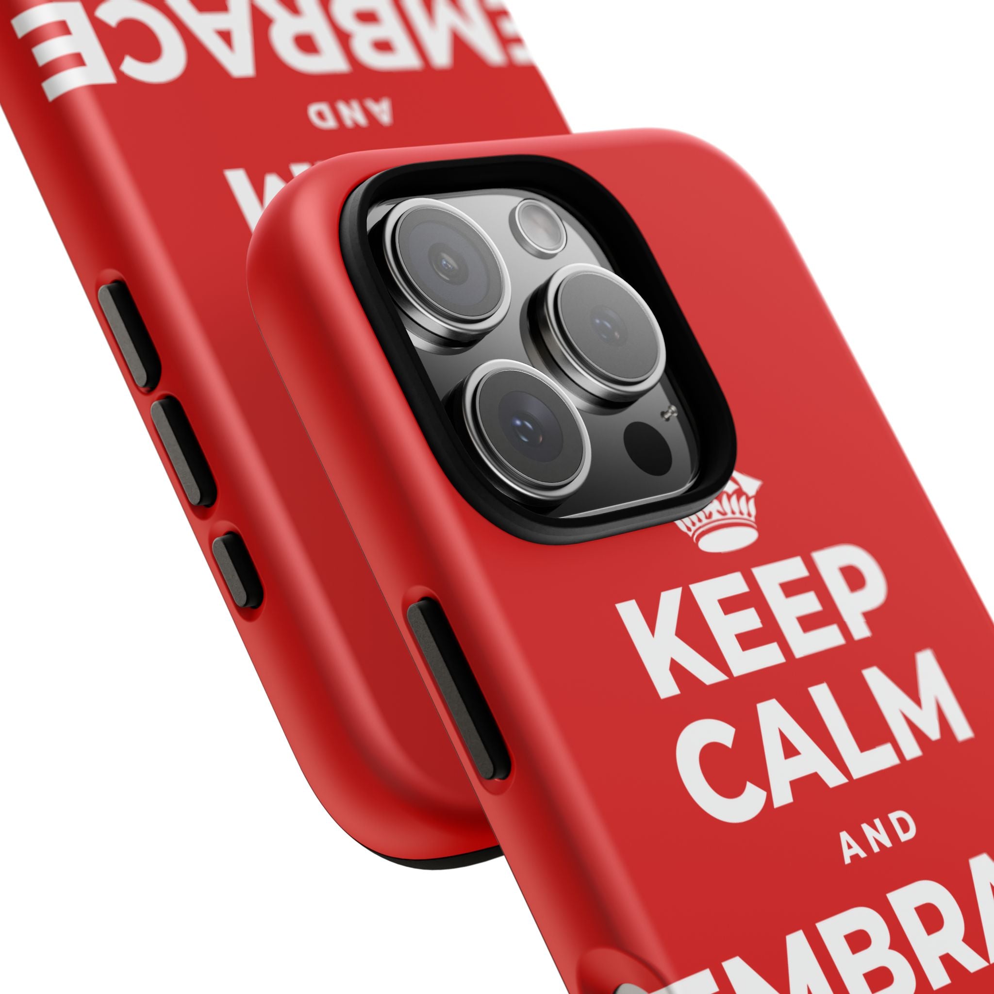 KEEP CALM AND EMBRACE THE CHANGE Phone Case