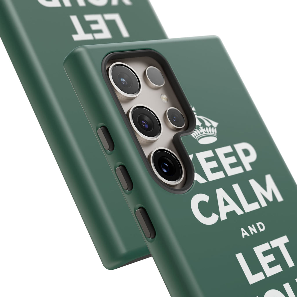 KEEP CALM AND LET YOUR JAW RELAX Phone Case