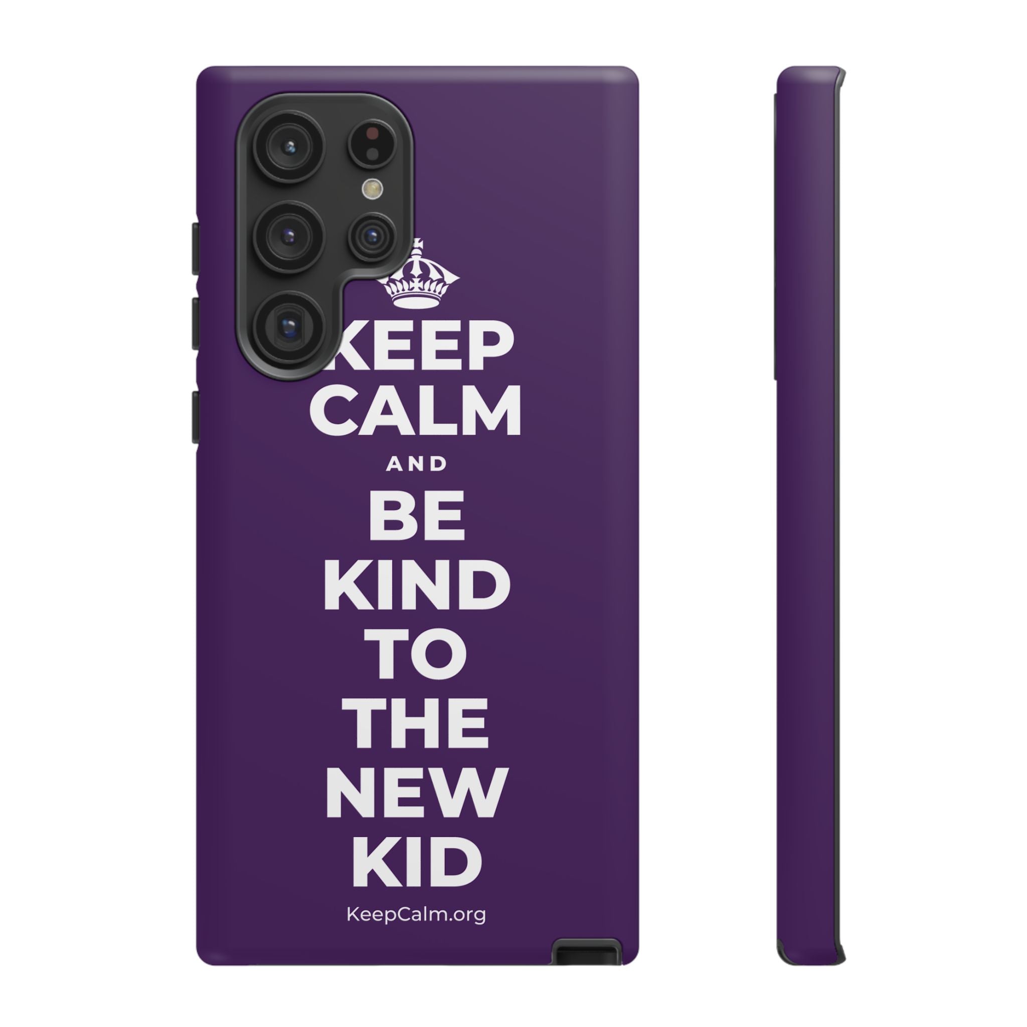 KEEP CALM AND BE KIND TO THE NEW KID Phone Case