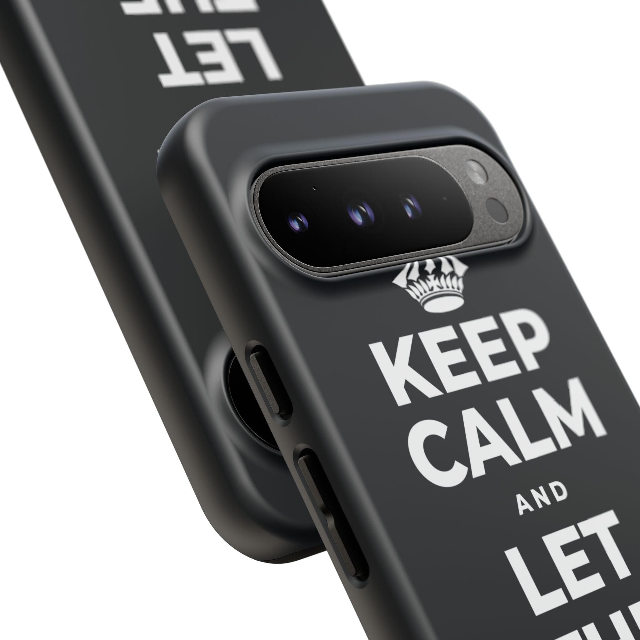 KEEP CALM AND LET THE SMILE OUT Phone Case (Dark)