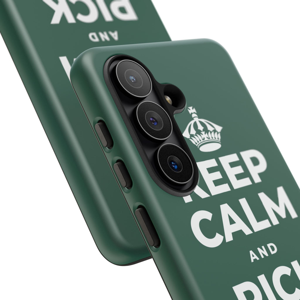 KEEP CALM AND PICK YOUR BATTLE Phone Case