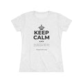 KEEP CALM AND 去踩踩草地 Women's Tri-Blend Tee