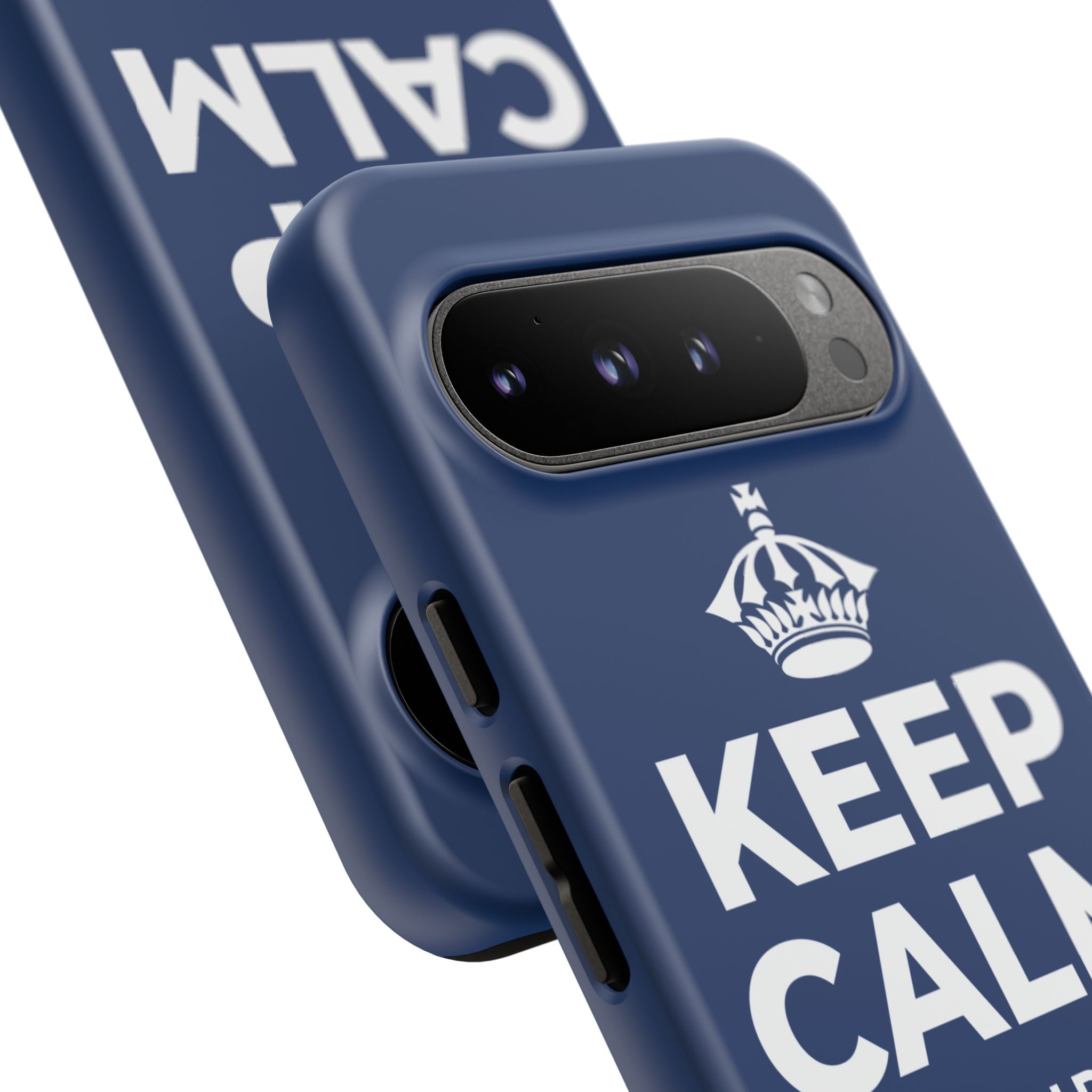 KEEP CALM AND 🐝 😄 Phone Case