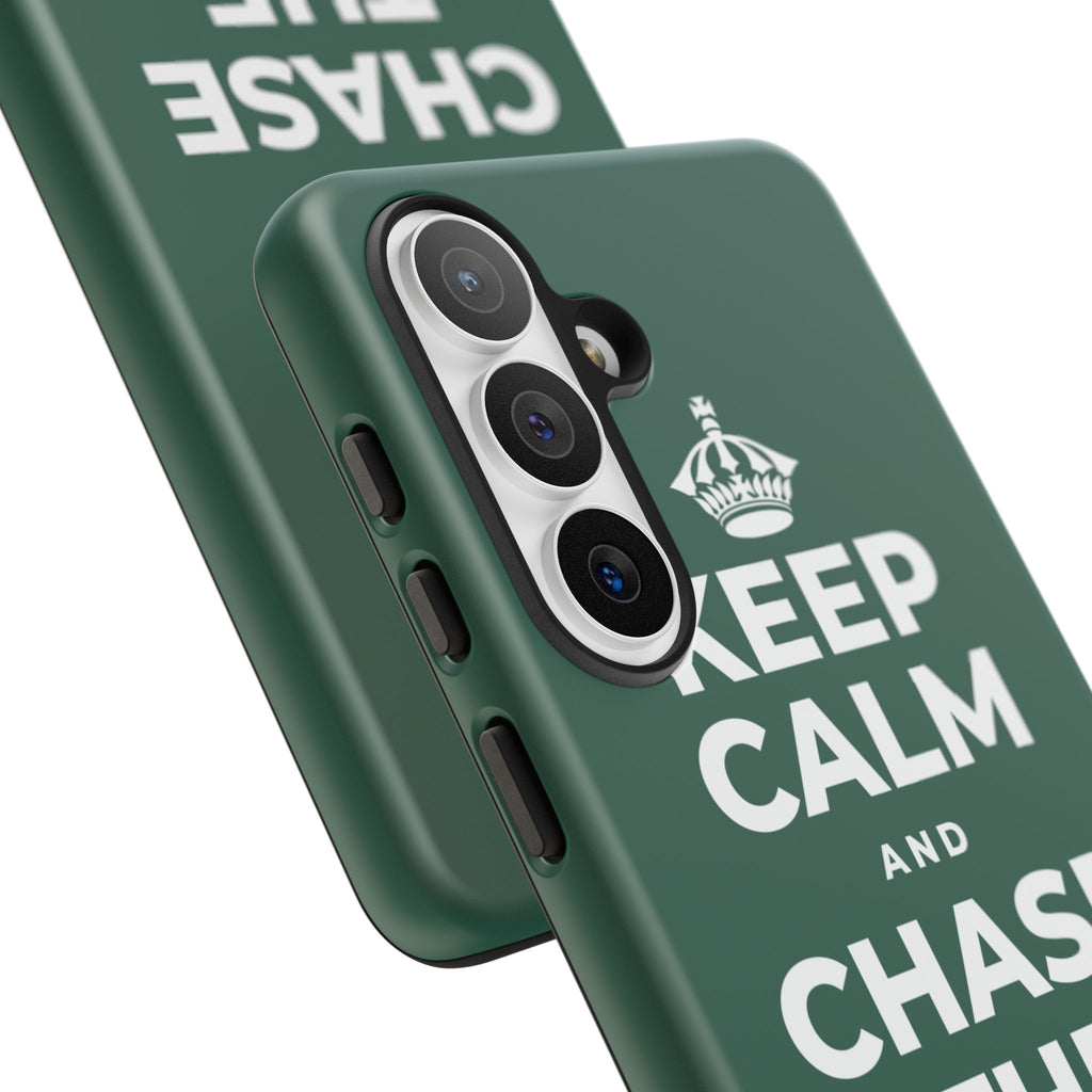 KEEP CALM AND CHASE THE LONG DAYS Phone Case