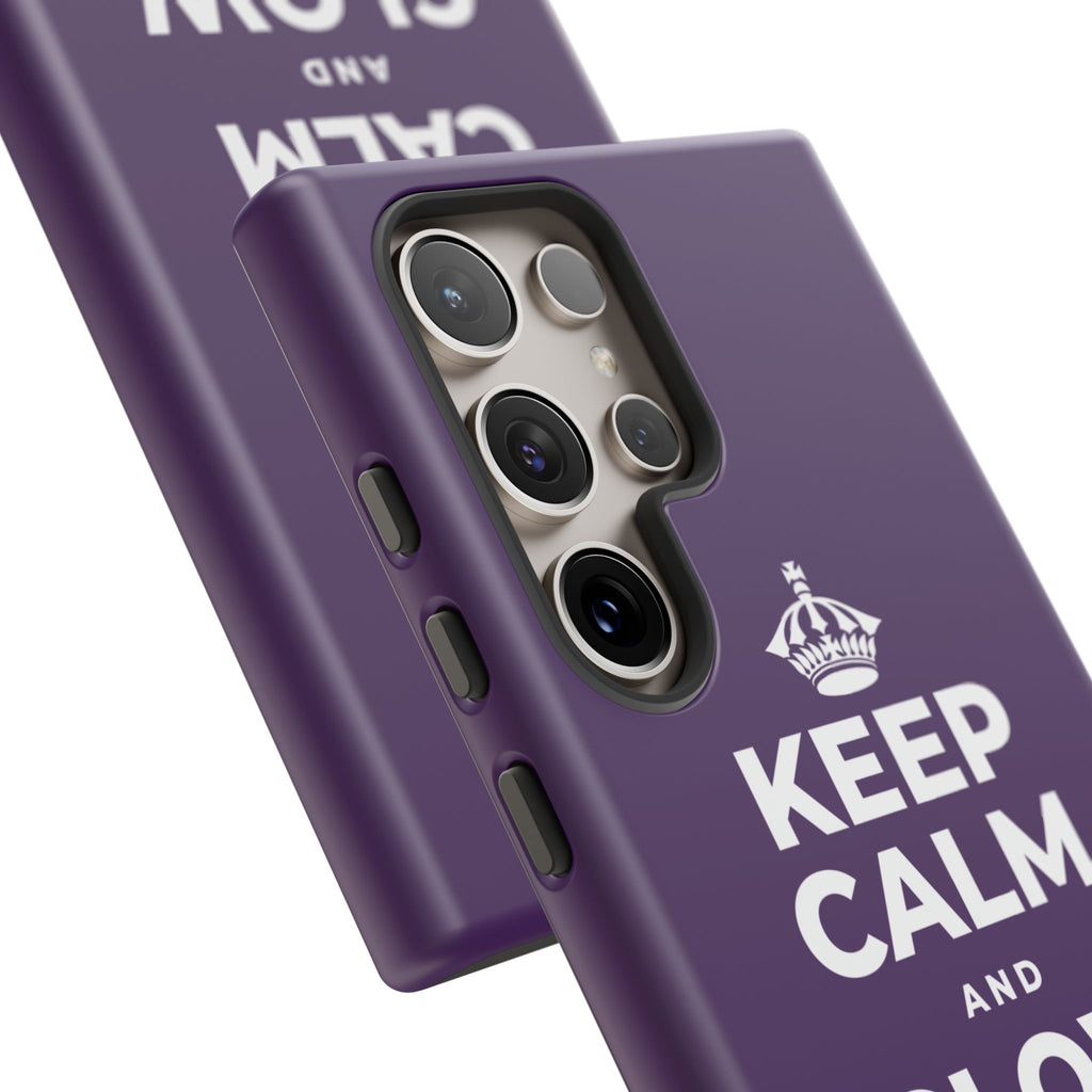 KEEP CALM AND GLOW TOGETHER Phone Case