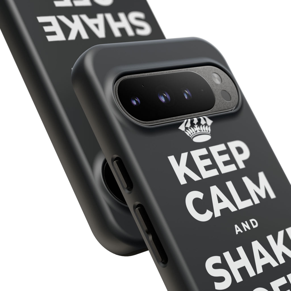 KEEP CALM AND SHAKE OFF THE WINTER Phone Case (Dark)