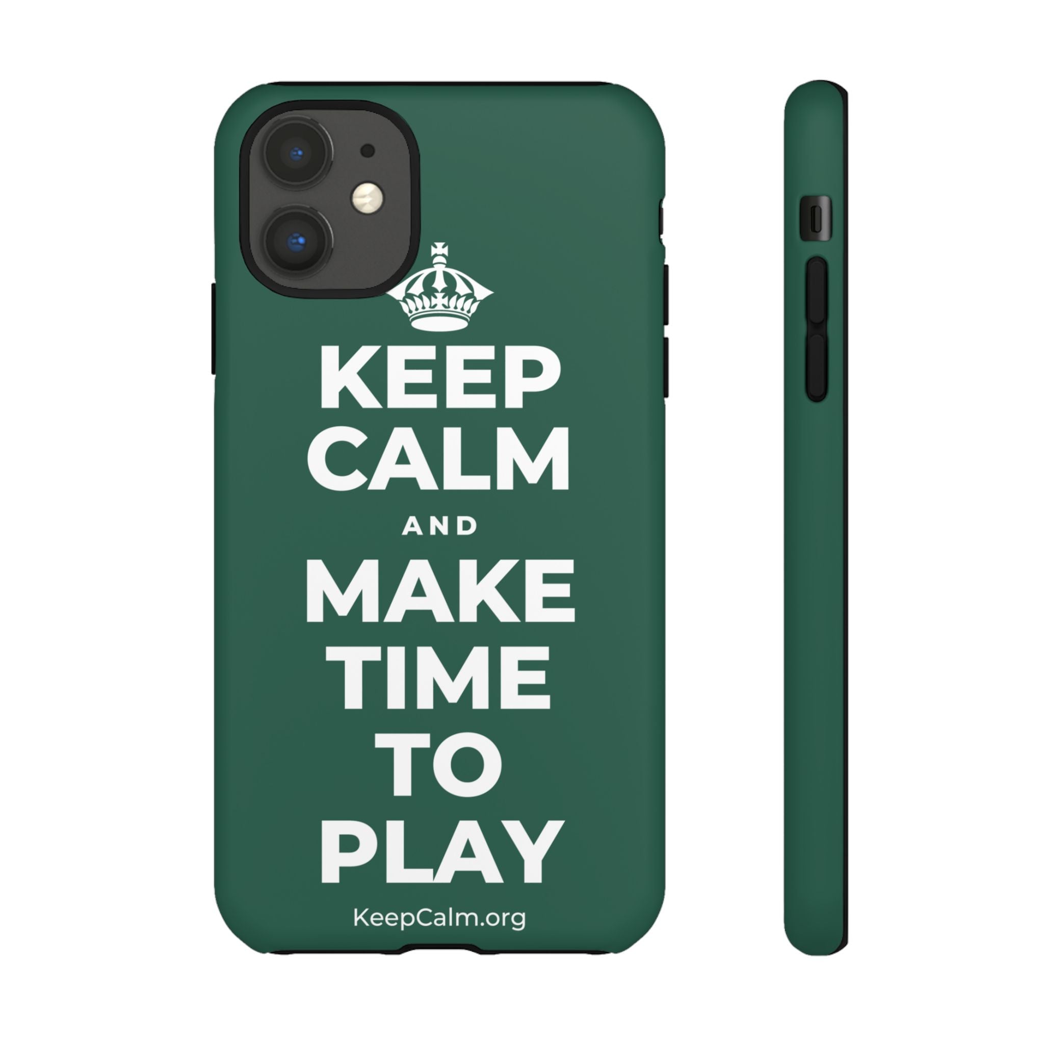KEEP CALM AND MAKE TIME TO PLAY Phone Case