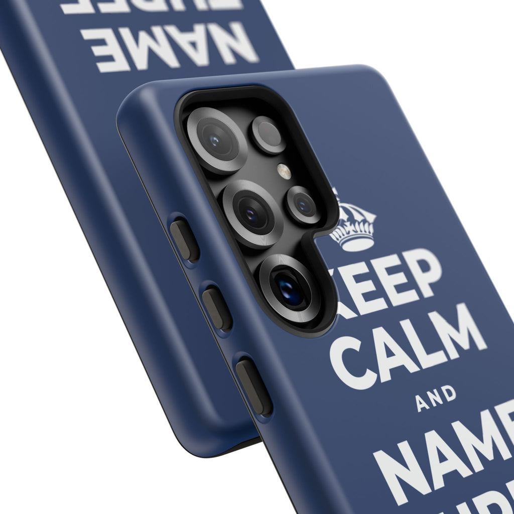 KEEP CALM AND NAME THREE GOOD THINGS Phone Case