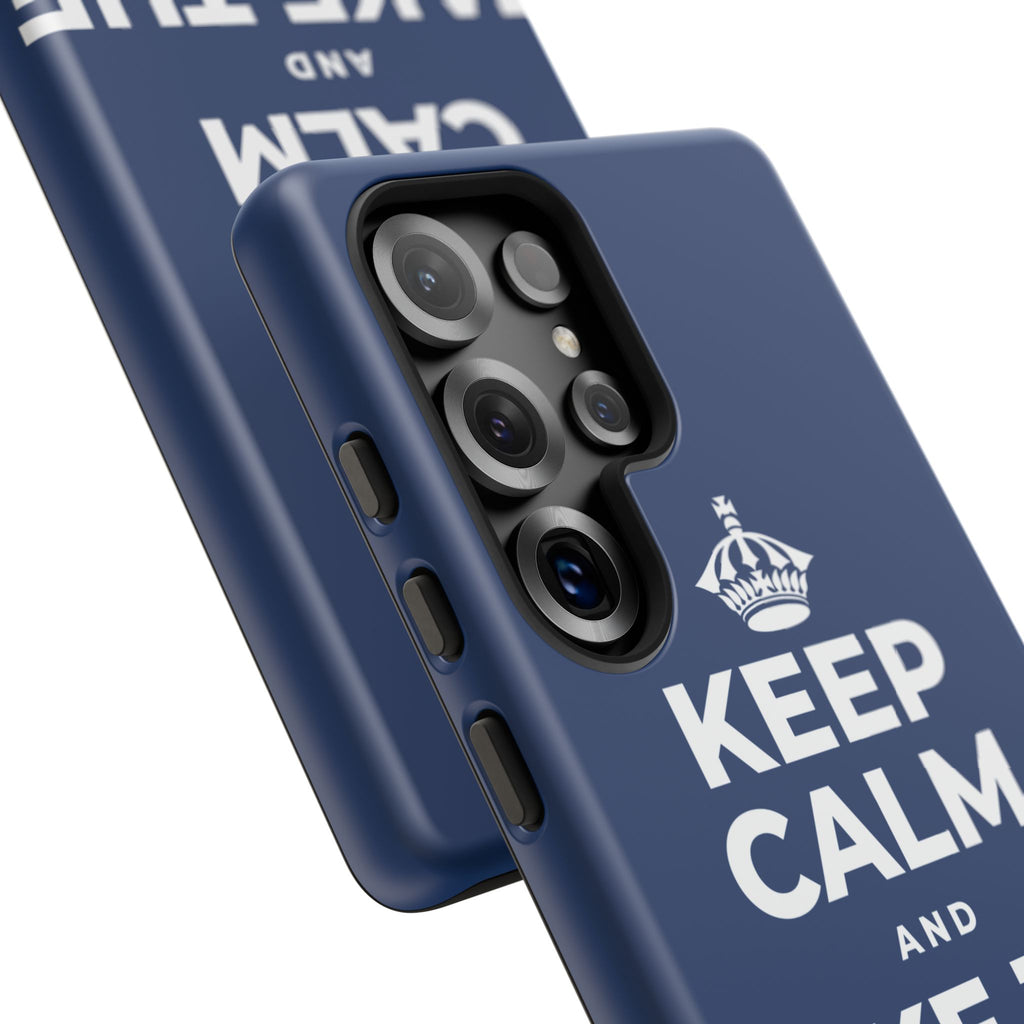 KEEP CALM AND TAKE THE SHOT Phone Case