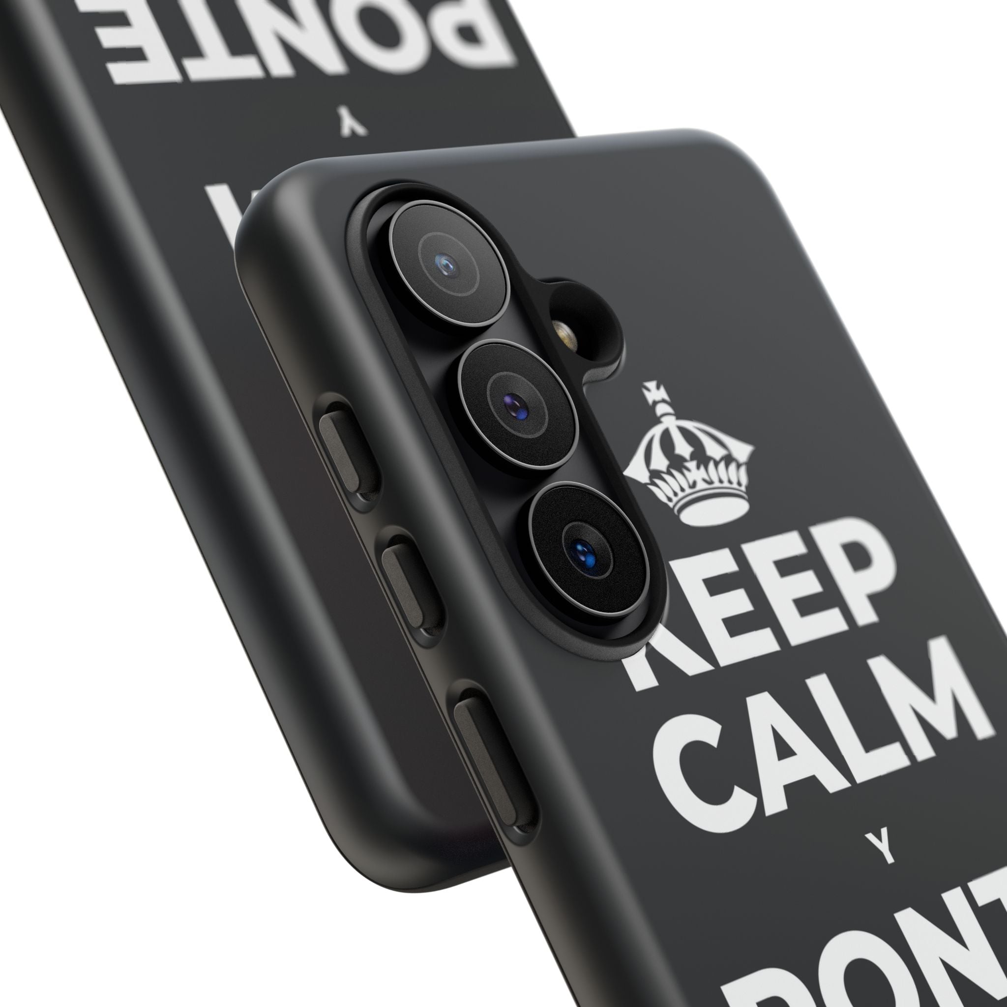 KEEP CALM Y PONTE EN MARCHA Phone Case (Dark)