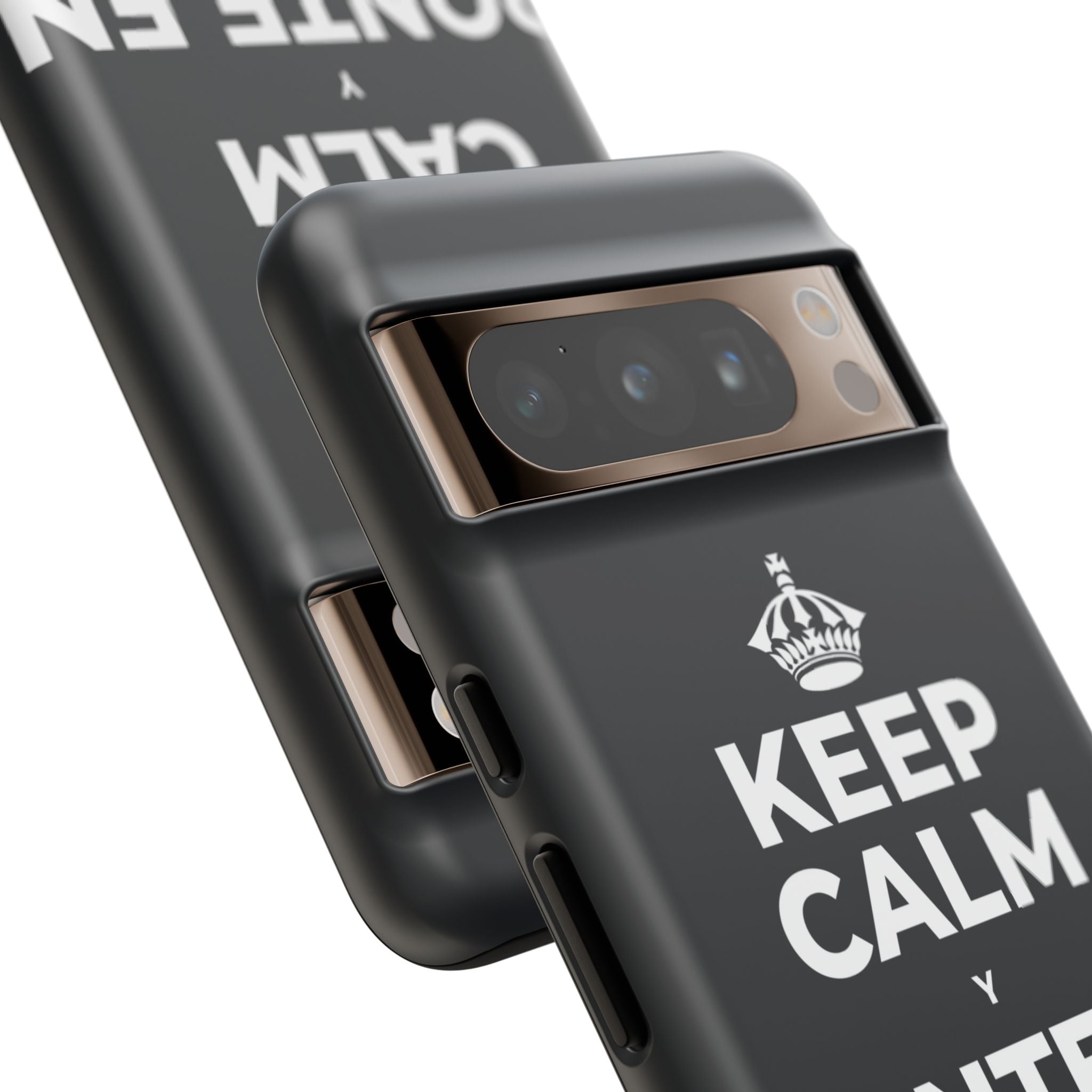 KEEP CALM Y PONTE EN MARCHA Phone Case (Dark)