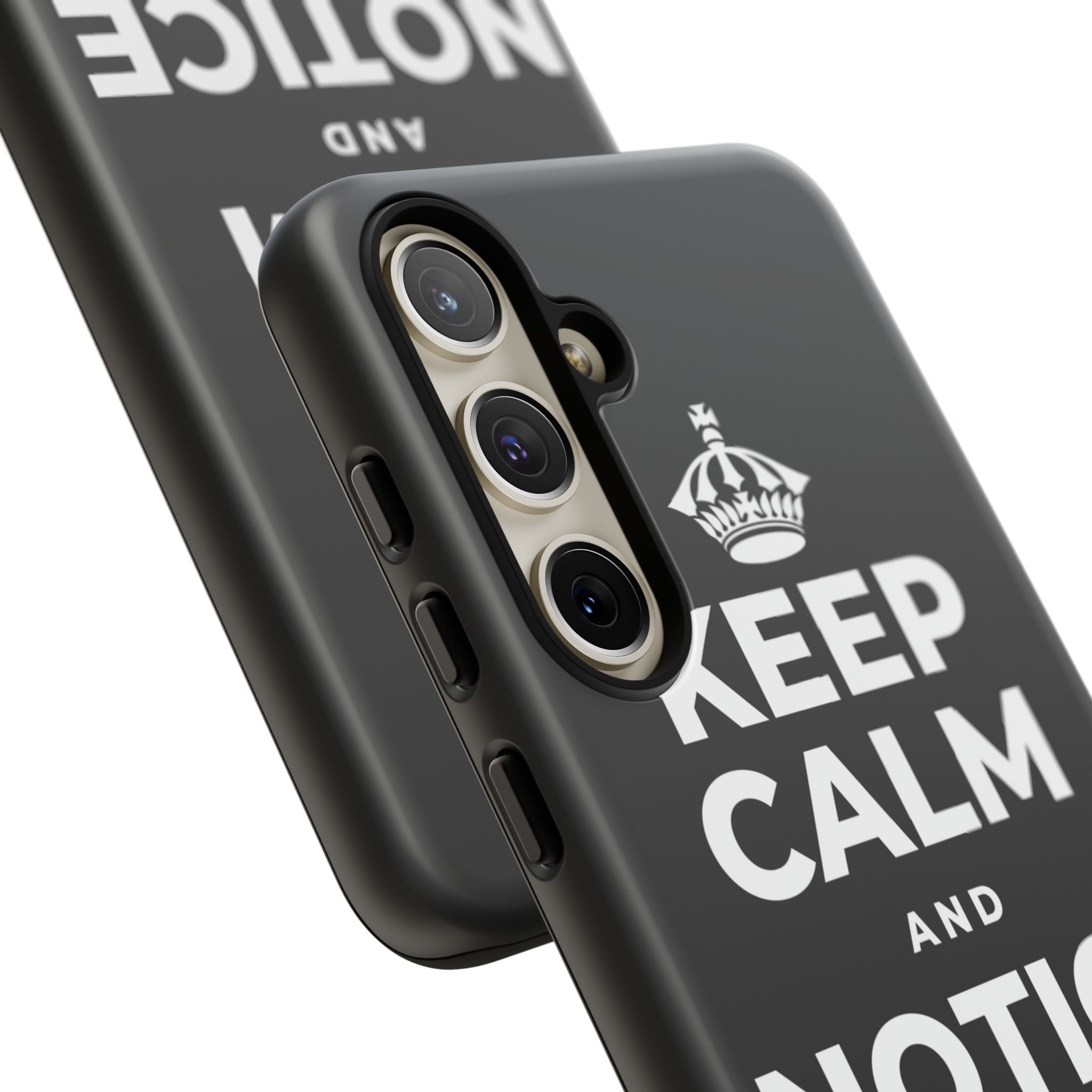 KEEP CALM AND NOTICE THE GOOD Phone Case