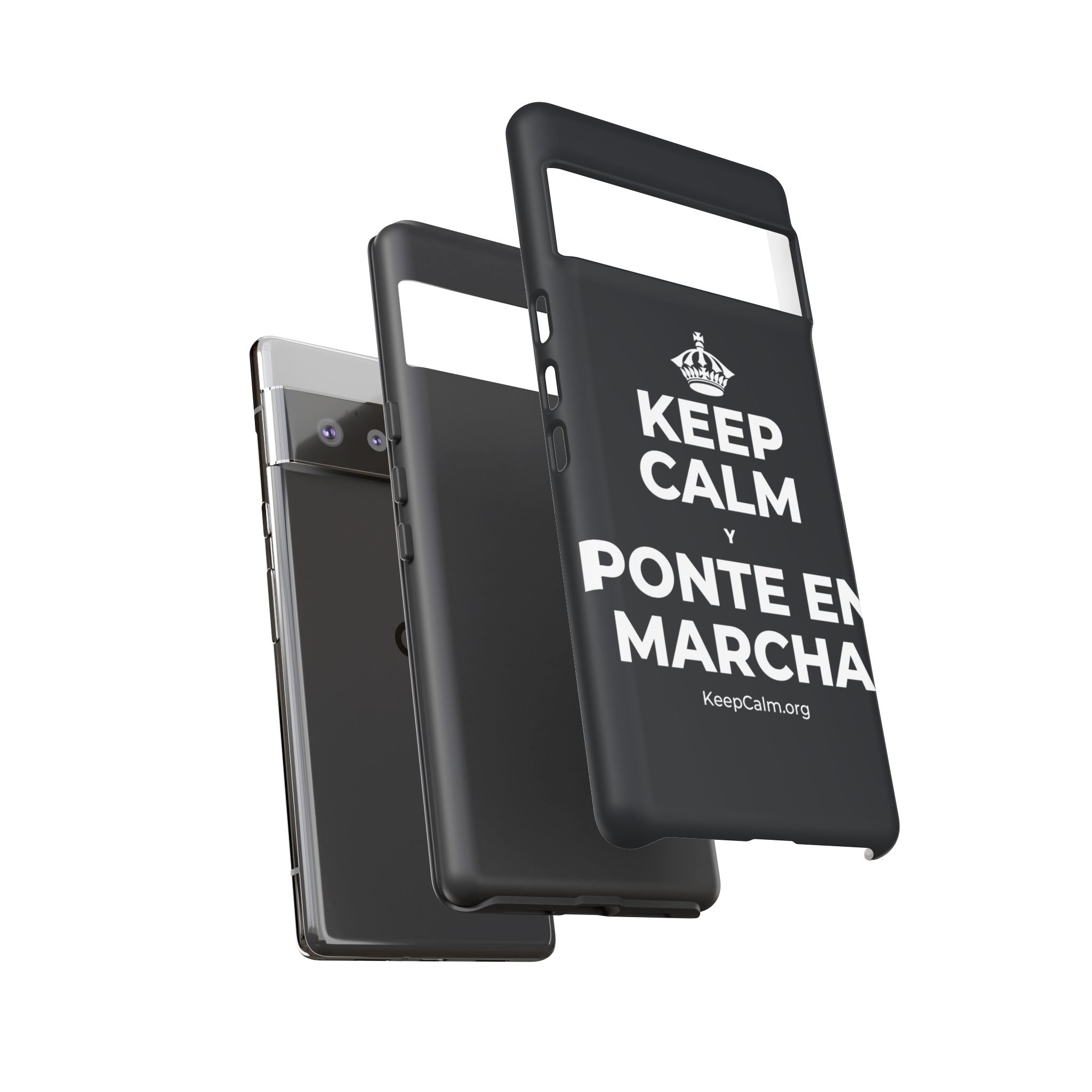 KEEP CALM Y PONTE EN MARCHA Phone Case (Dark)