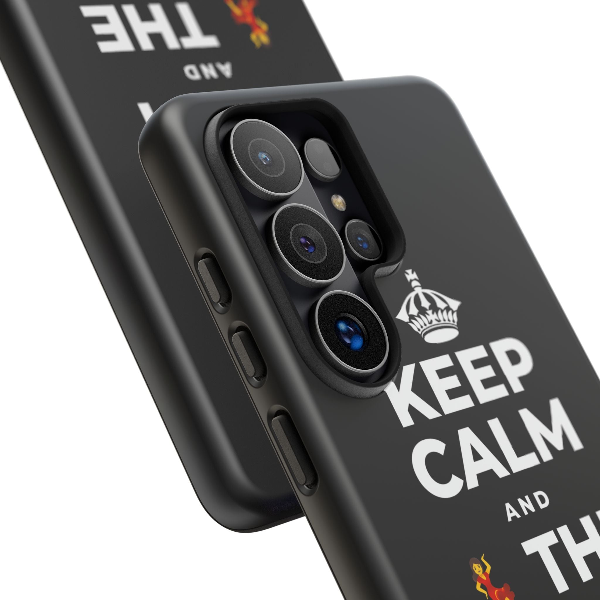 KEEP CALM AND 💃 THE NIGHT AWAY Phone Case