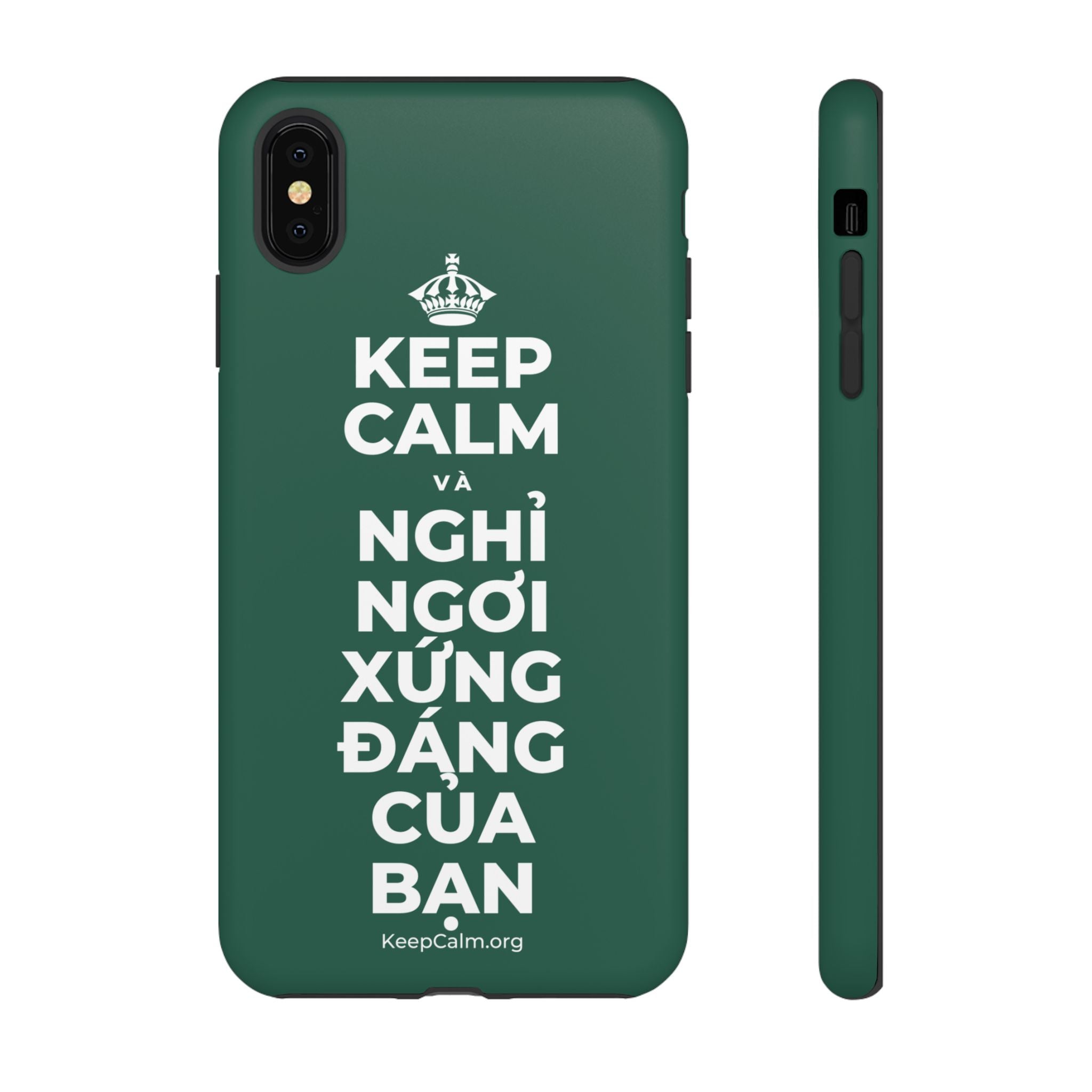 KEEP CALM VÀ NGHỈ NGƠI XỨNG ĐÁNG CỦA BẠN Phone Case