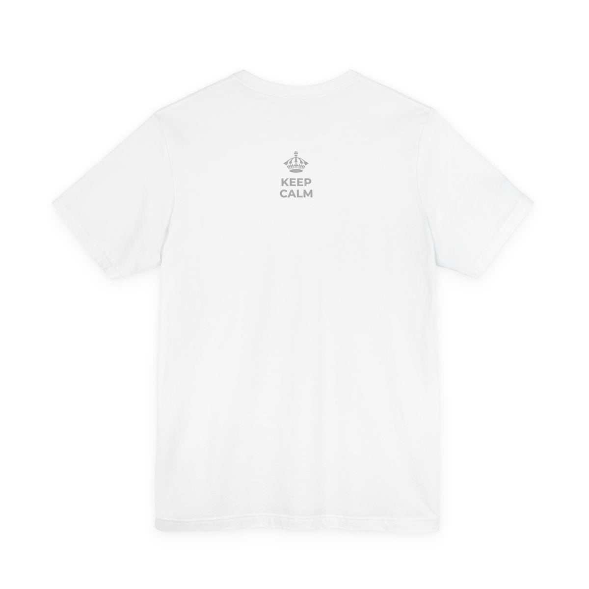 KEEP CALM AND MAKE A WARM MEMORY T-Shirt (White–Asphalt)