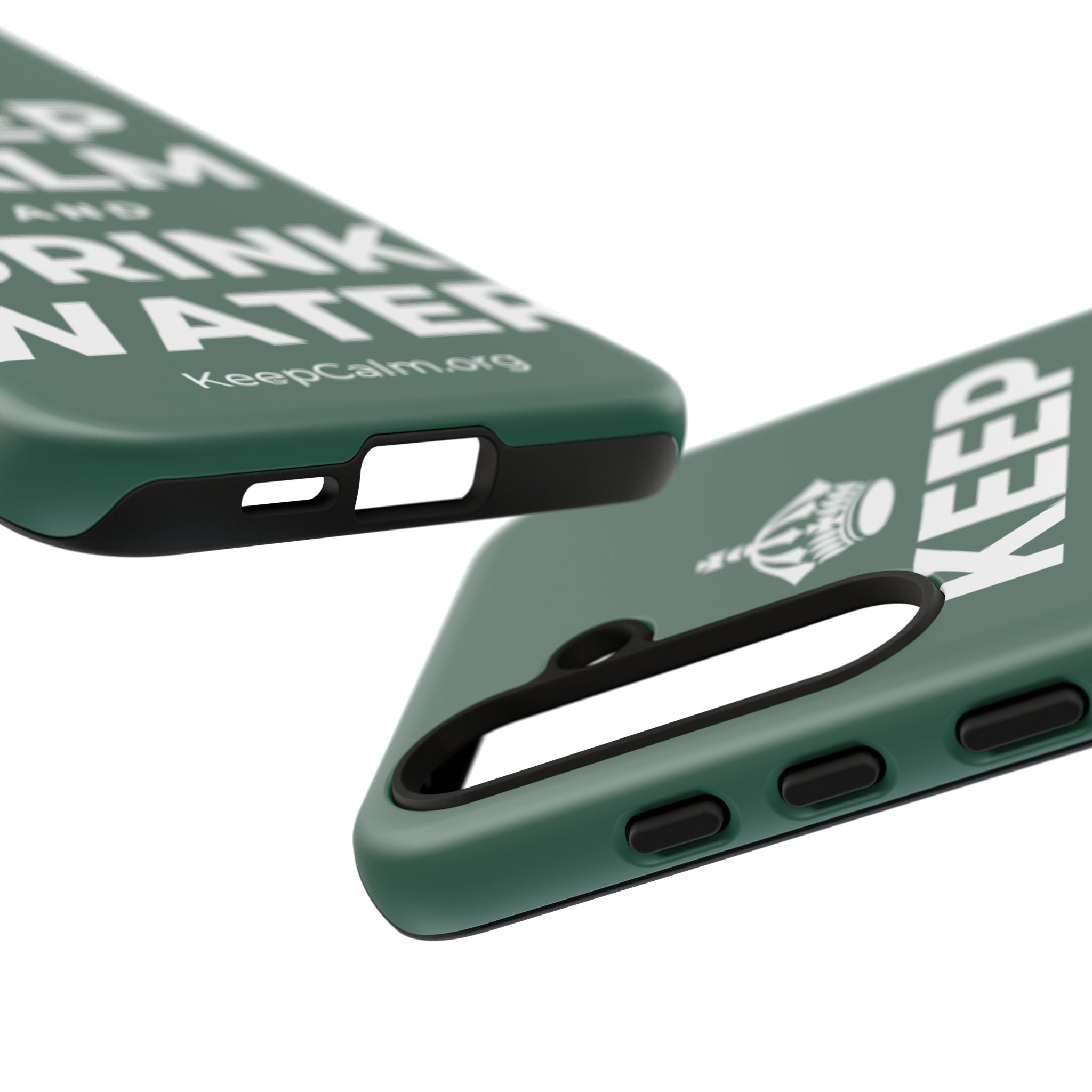 KEEP CALM AND DRINK WATER Phone Case