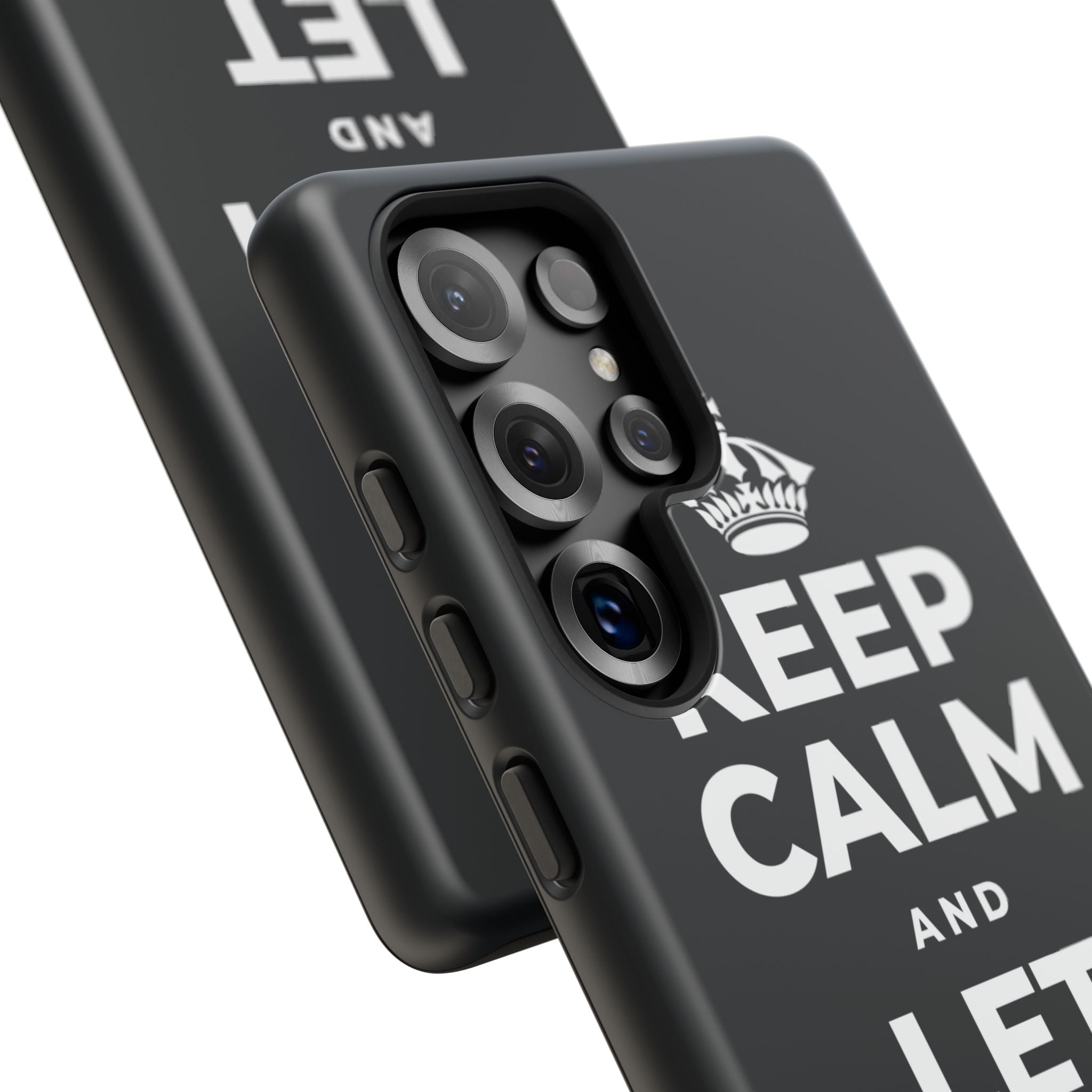 KEEP CALM AND LET IT OUT Phone Case (Dark)