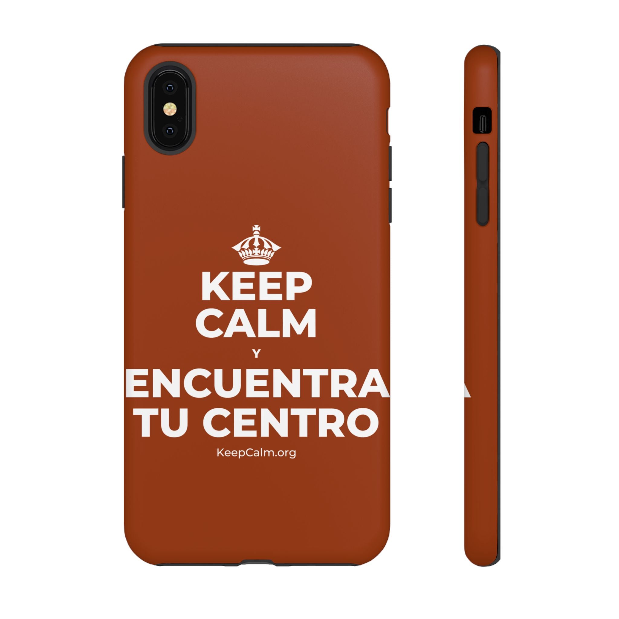 KEEP CALM Y ENCUENTRA TU CENTRO Phone Case