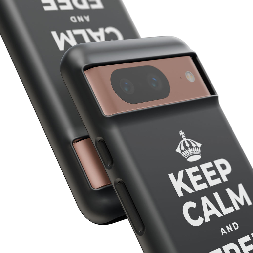KEEP CALM AND FREE YOURSELF Phone Case (Dark)
