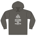 KEEP CALM И ОСТАВЬ РАБОТУ НА РАБОТЕ Organic Hoodie Tee