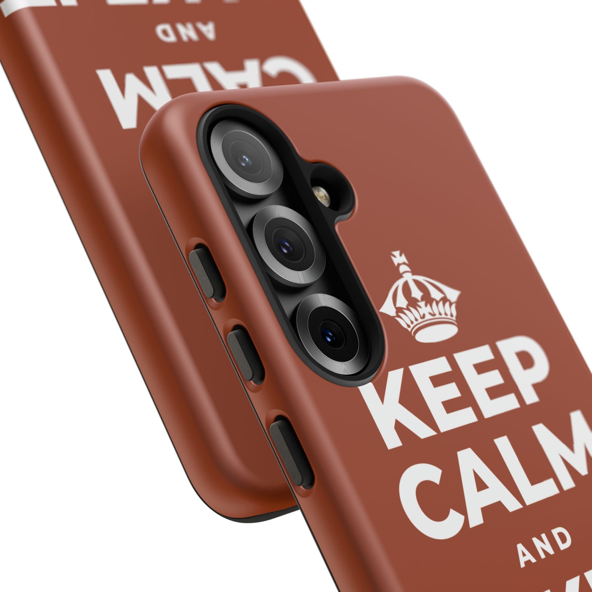 KEEP CALM AND MAKE IT HAPPEN Phone Case