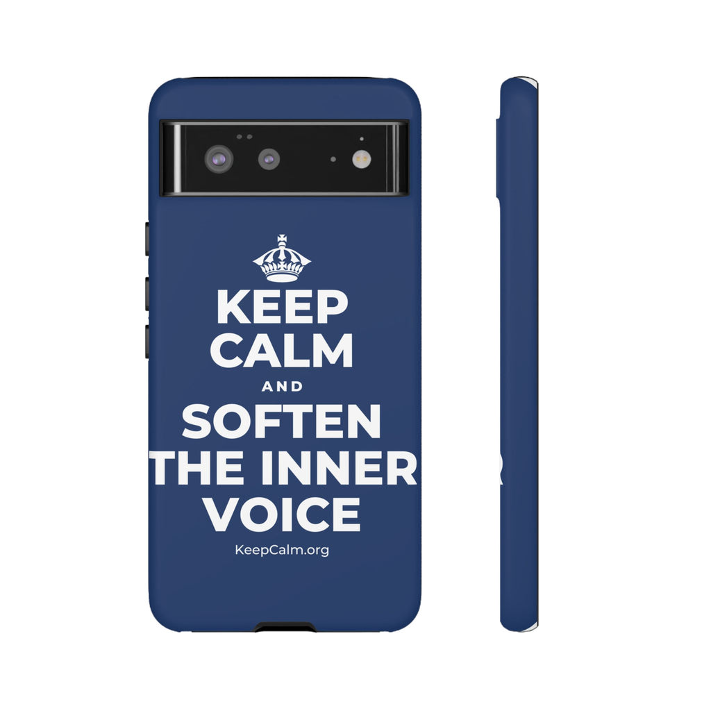 KEEP CALM AND SOFTEN THE INNER VOICE Phone Case