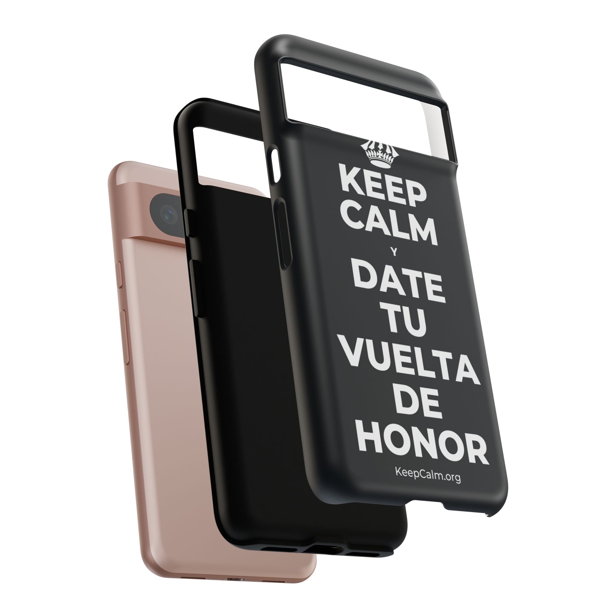 KEEP CALM Y DATE TU VUELTA DE HONOR Phone Case (Dark)