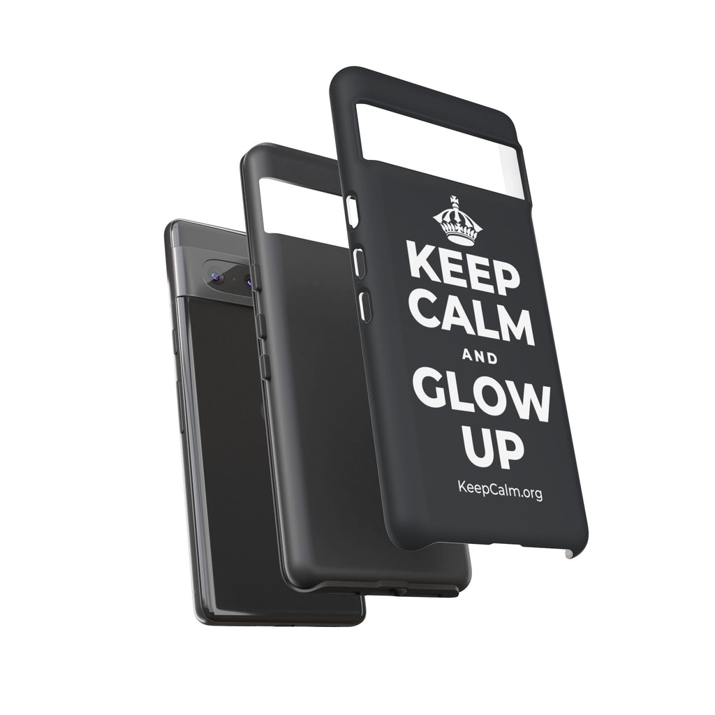 KEEP CALM AND GLOW UP Phone Case (Dark)