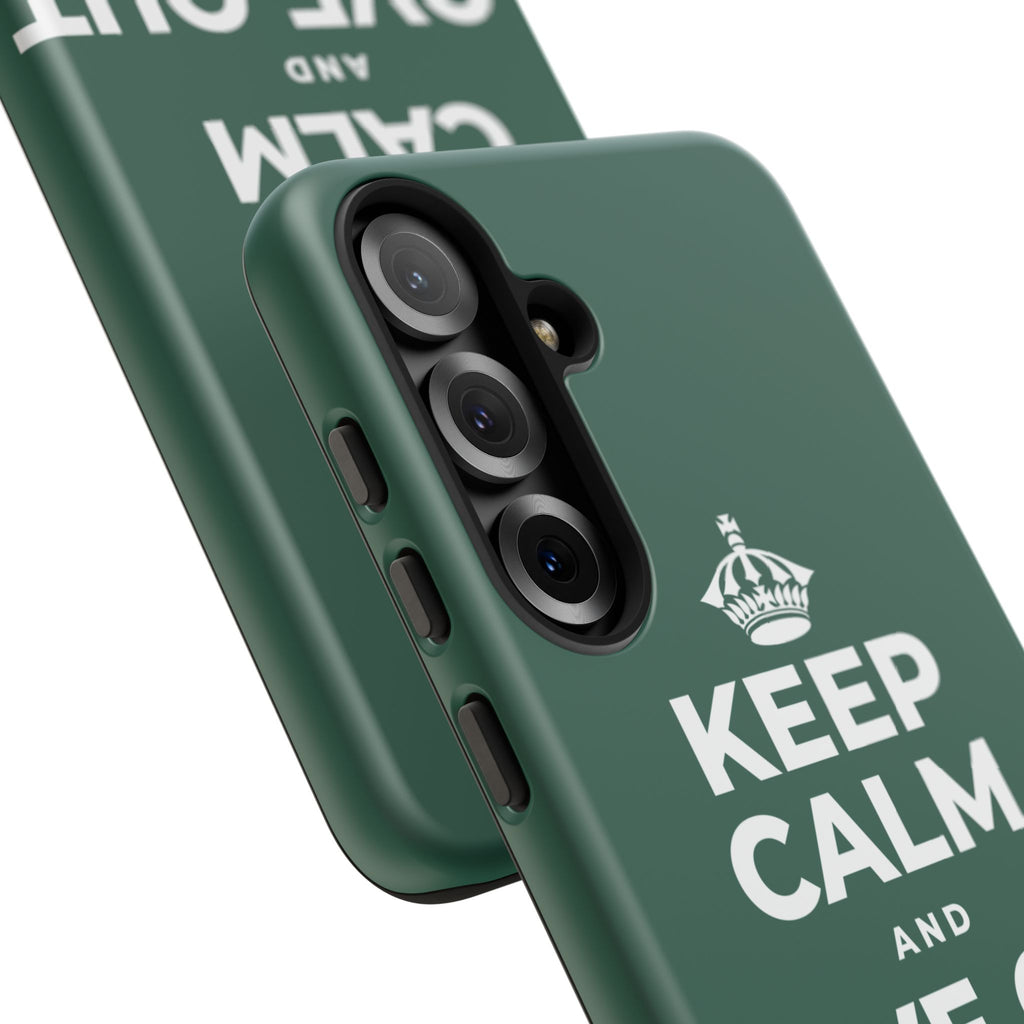 KEEP CALM AND LOVE OUT LOUD Phone Case