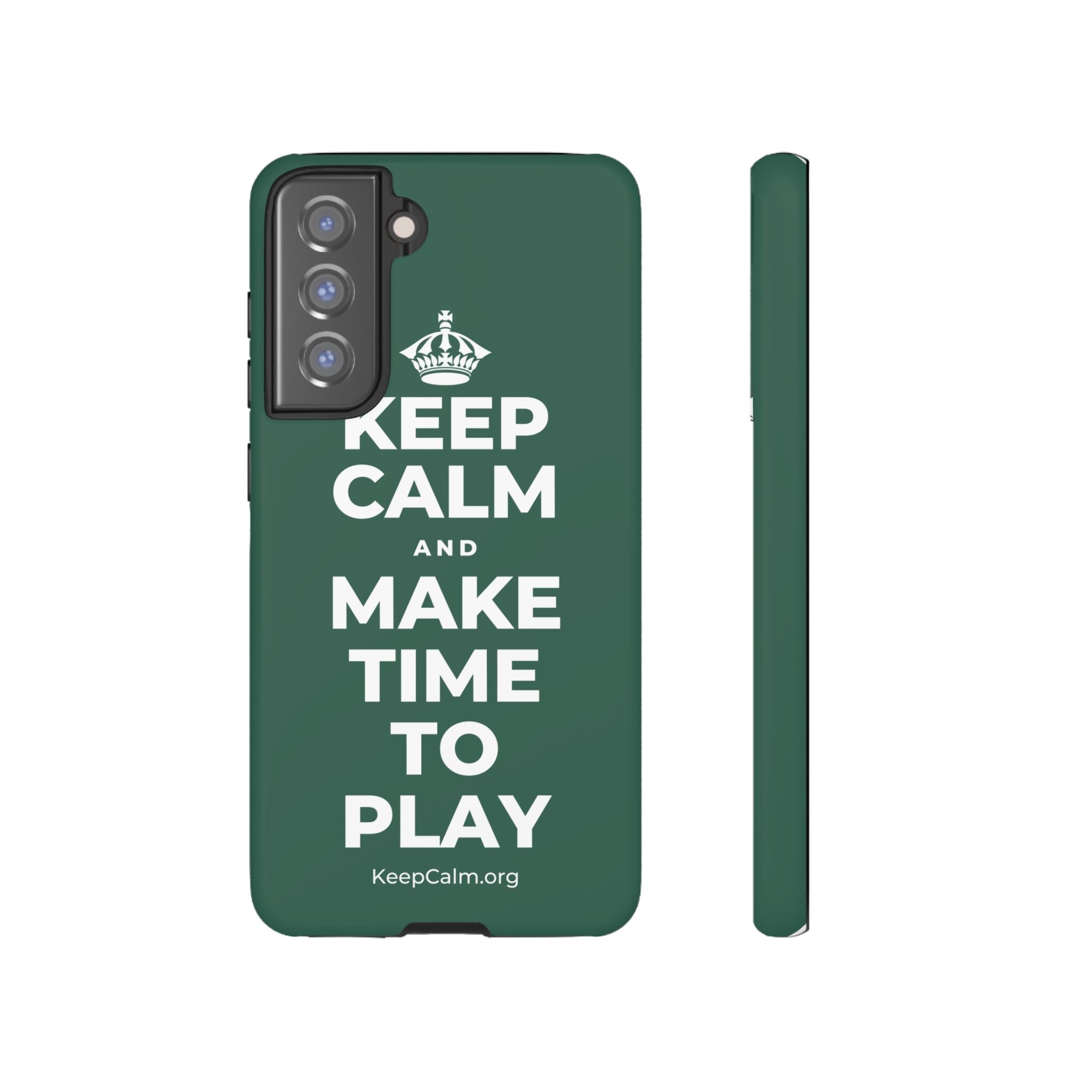 KEEP CALM AND MAKE TIME TO PLAY Phone Case