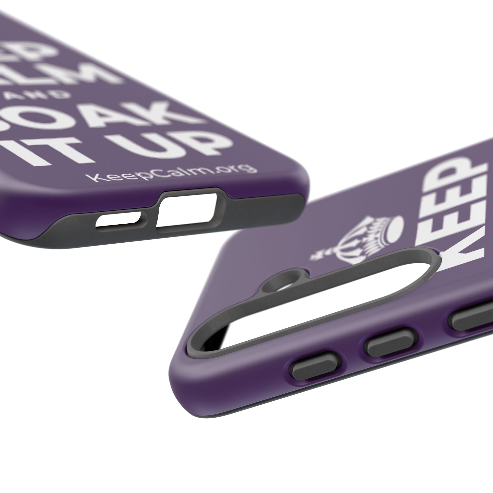 KEEP CALM AND SOAK IT UP Phone Case