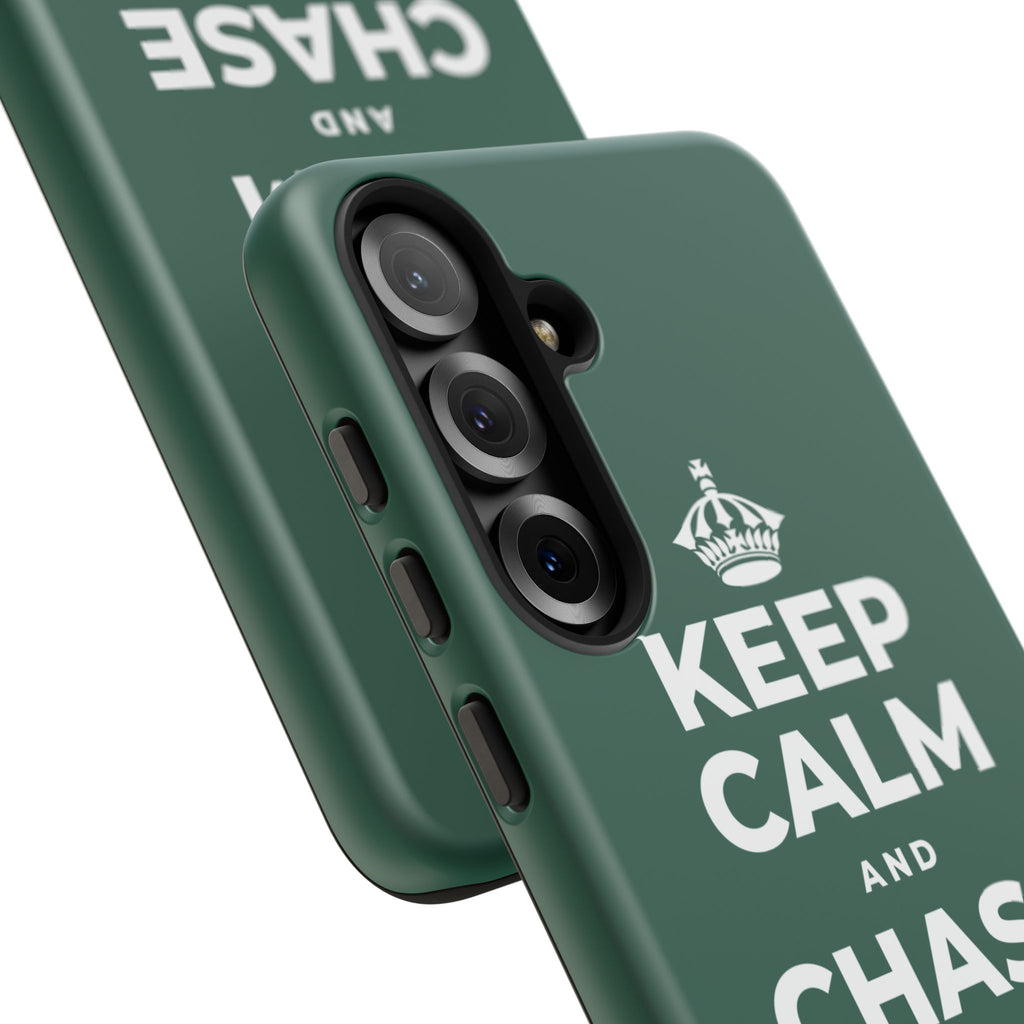 KEEP CALM AND CHASE THE LONG DAYS Phone Case
