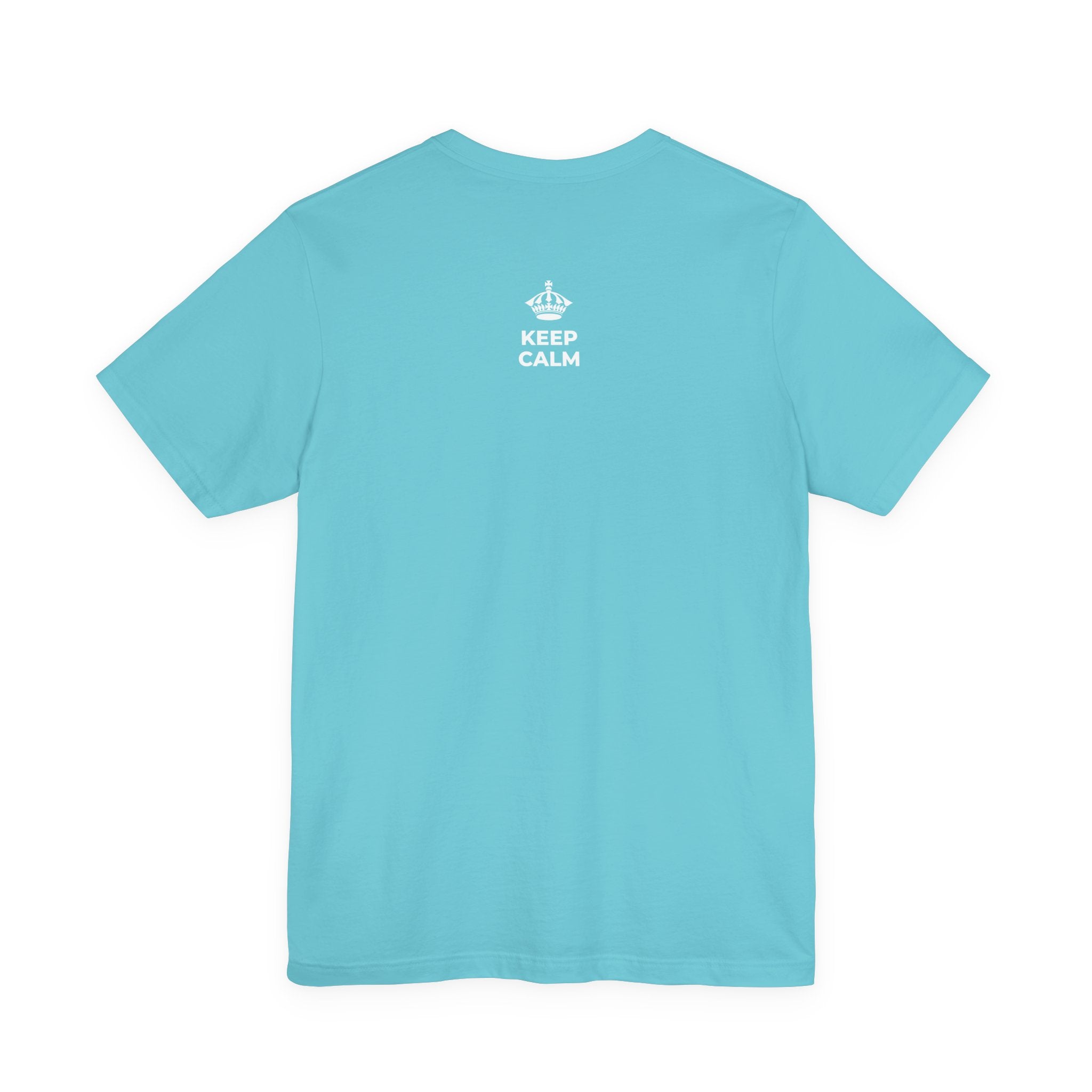 KEEP CALM AND MAKE A HAPPY MEMORY T-Shirt (Soft Cream–Heather Mauve)