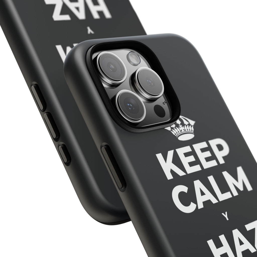 KEEP CALM Y HAZ COSAS DIFÍCILES Phone Case (Dark)