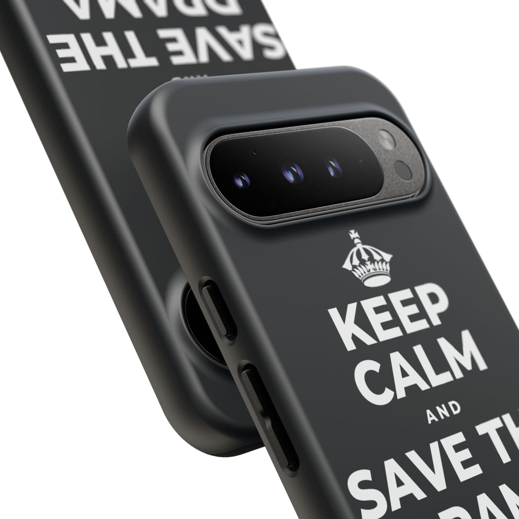 KEEP CALM AND SAVE THE DRAMA FOR YOUR 🦙 Phone Case (Dark)
