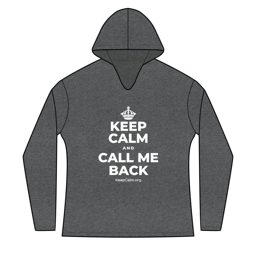 KEEP CALM AND CALL ME BACK Women's Long Sleeve Hoodie