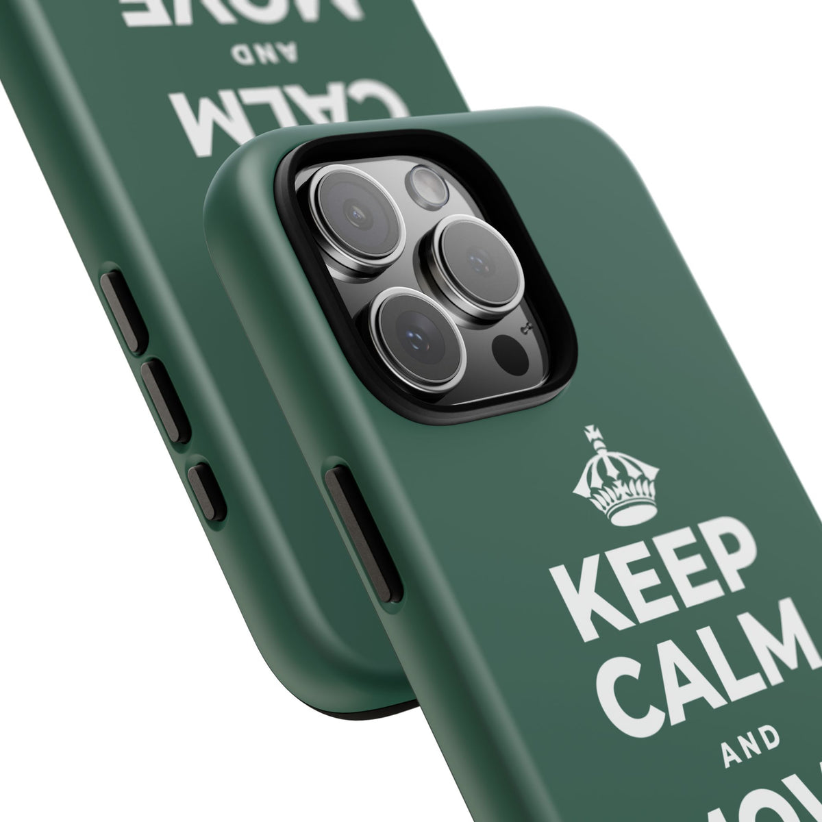 KEEP CALM AND MOVE FORWARD Phone Case