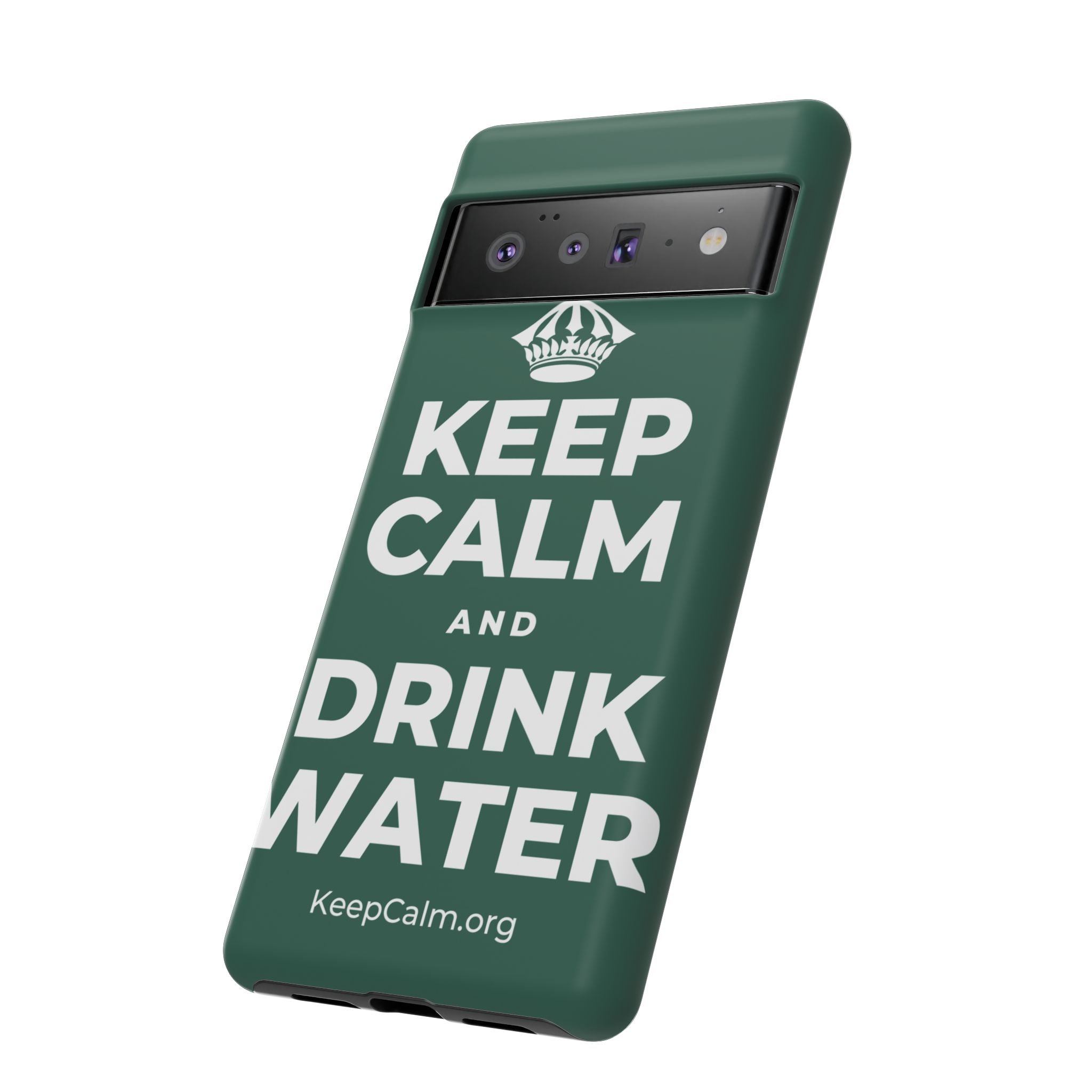 KEEP CALM AND DRINK WATER Phone Case