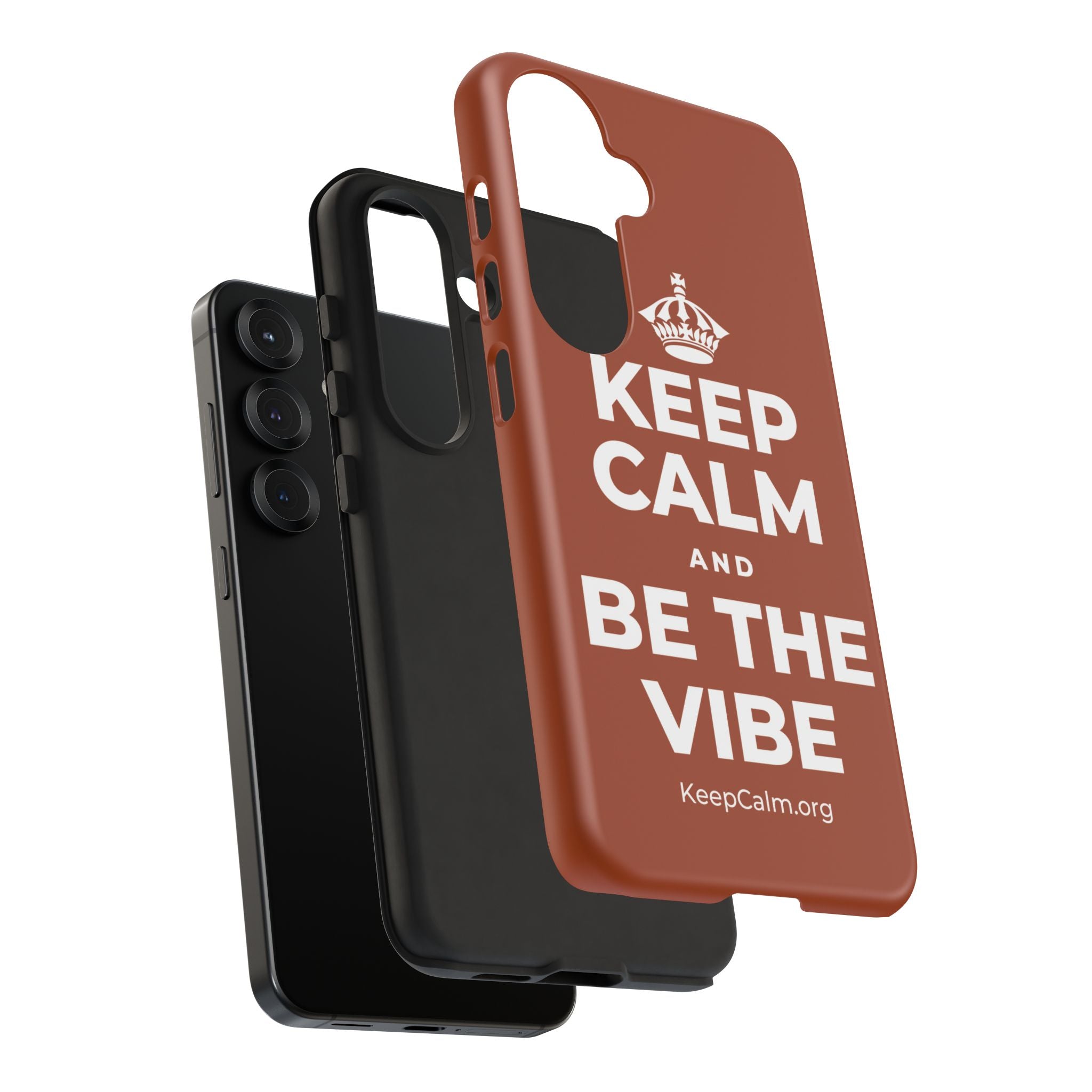 KEEP CALM AND BE THE VIBE Phone Case