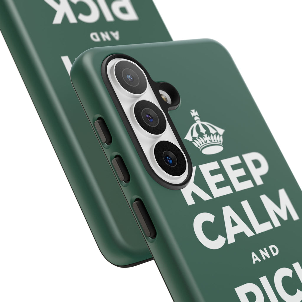 KEEP CALM AND PICK YOUR BATTLE Phone Case